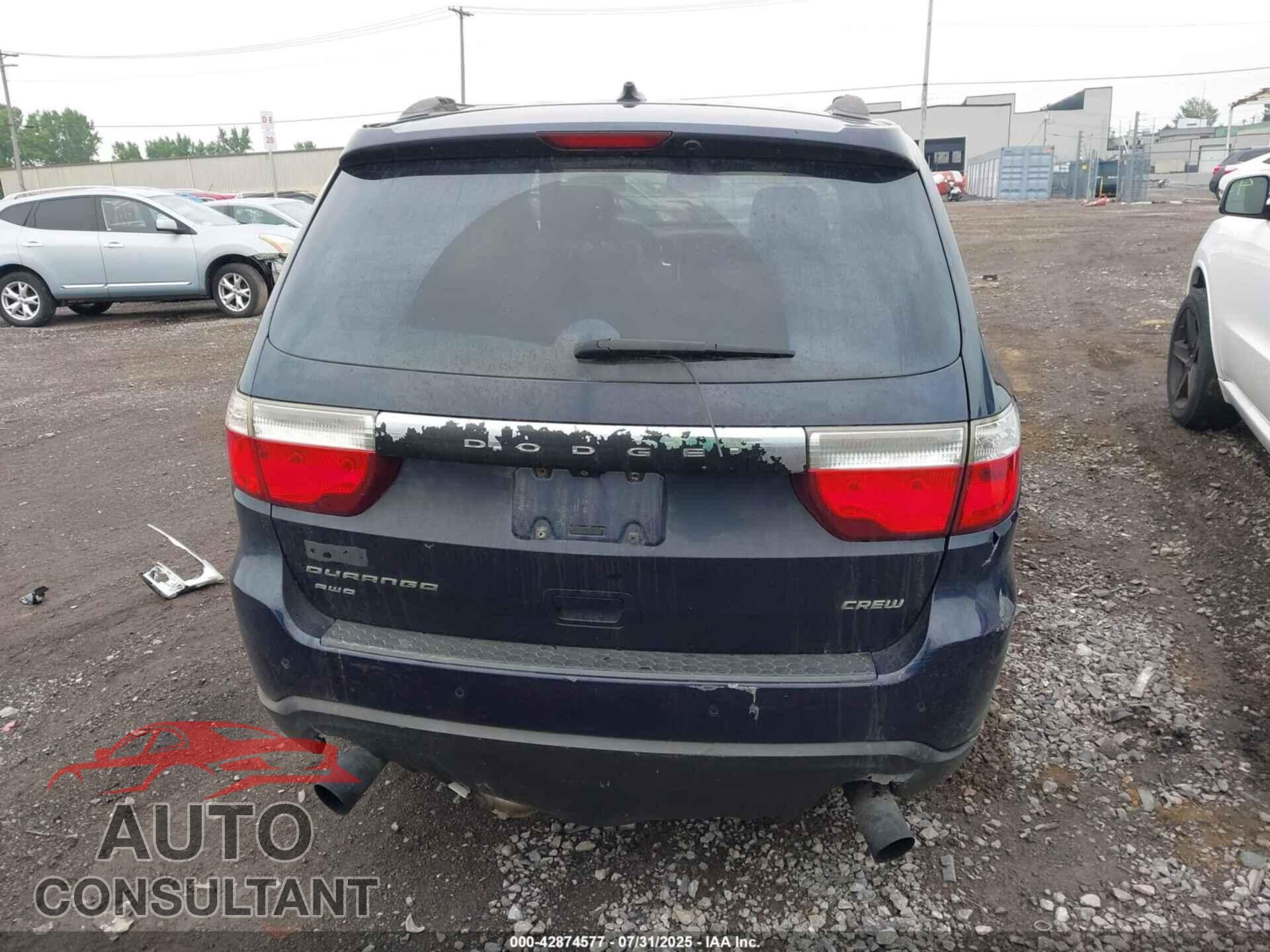 DODGE DURANGO 2013 - 1C4SDJDTXDC540791