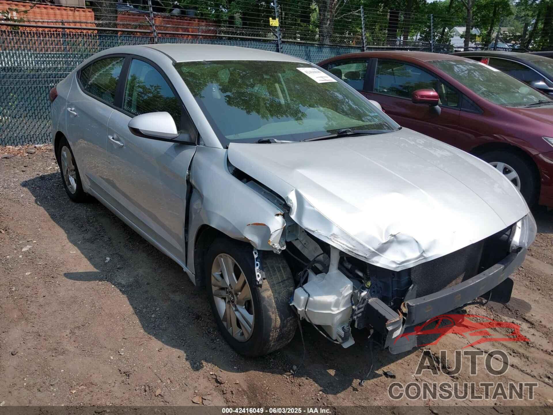 HYUNDAI ELANTRA 2019 - 5NPD84LF5KH432980