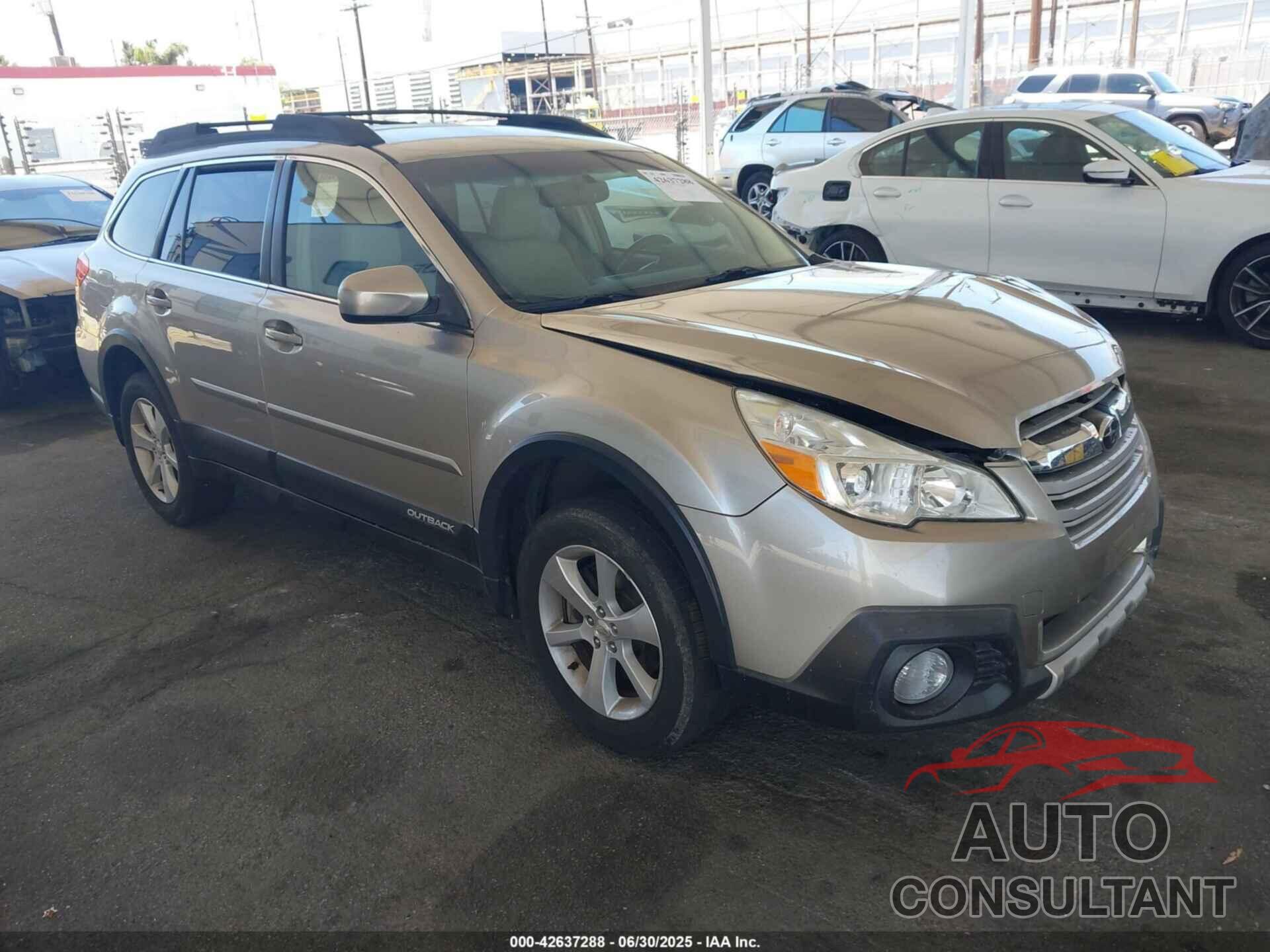 SUBARU OUTBACK 2014 - 4S4BRDKC8E2203576