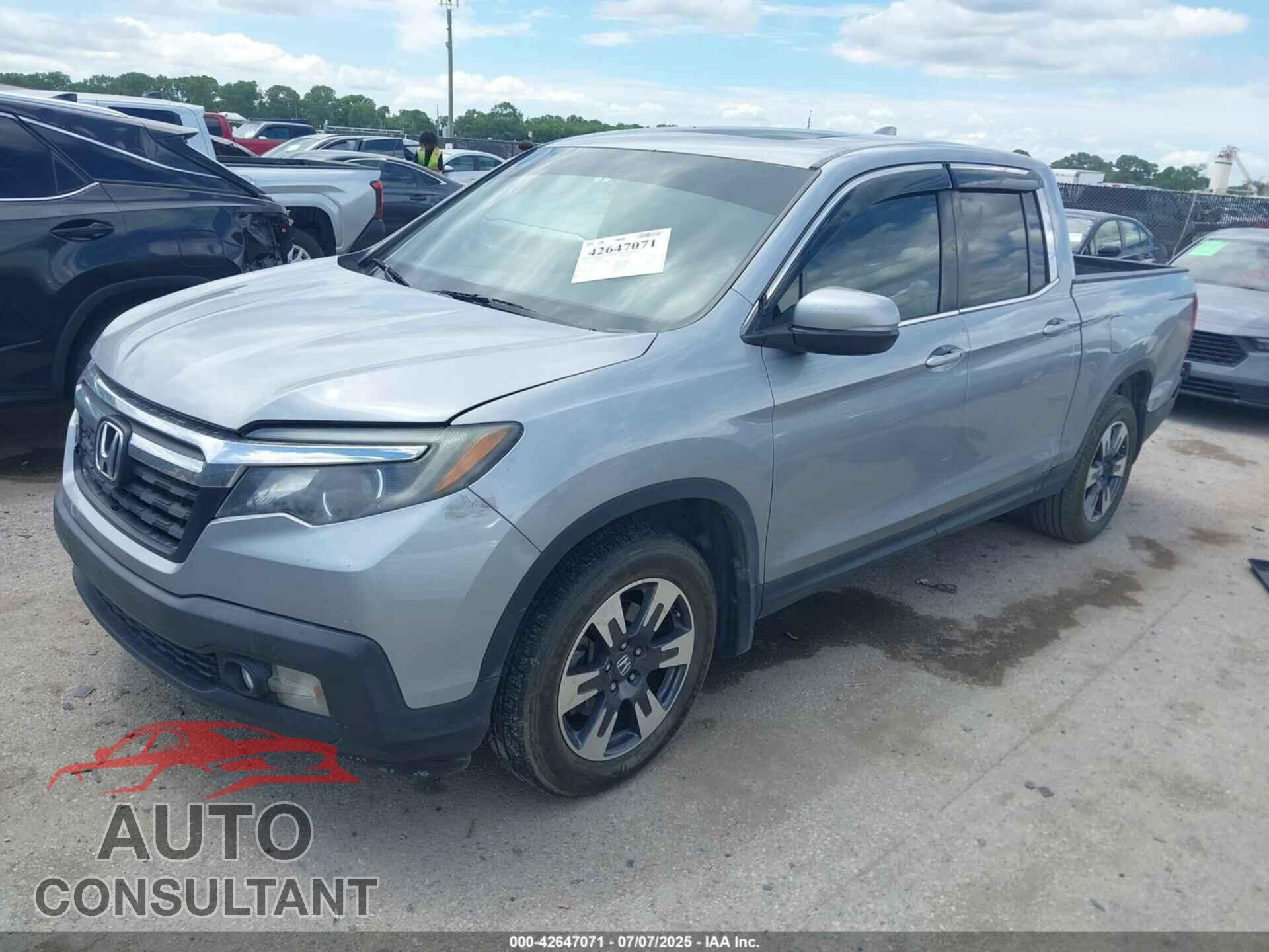 HONDA RIDGELINE 2019 - 5FPYK2F56KB002083
