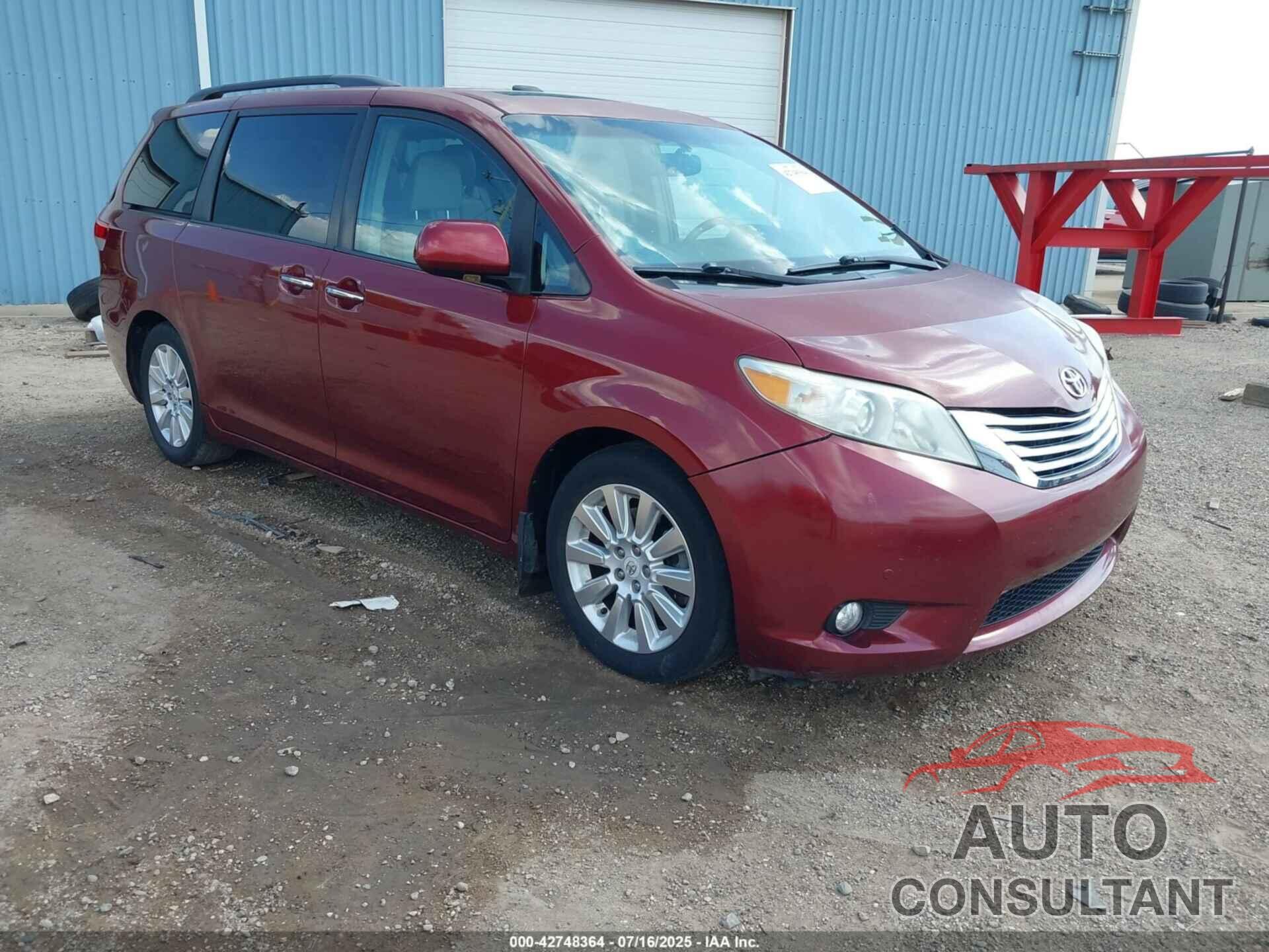TOYOTA SIENNA 2011 - 5TDYK3DC4BS030671