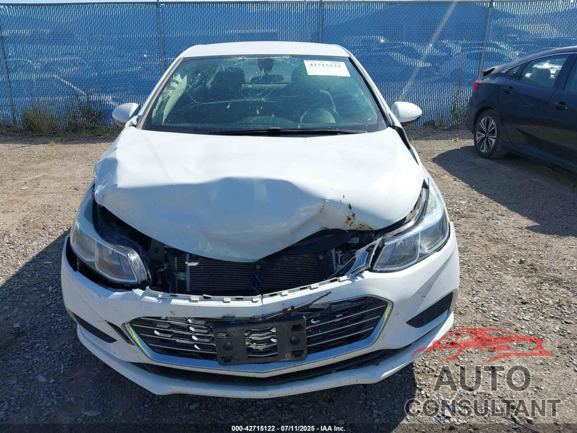CHEVROLET CRUZE 2018 - 1G1BC5SM4J7149901