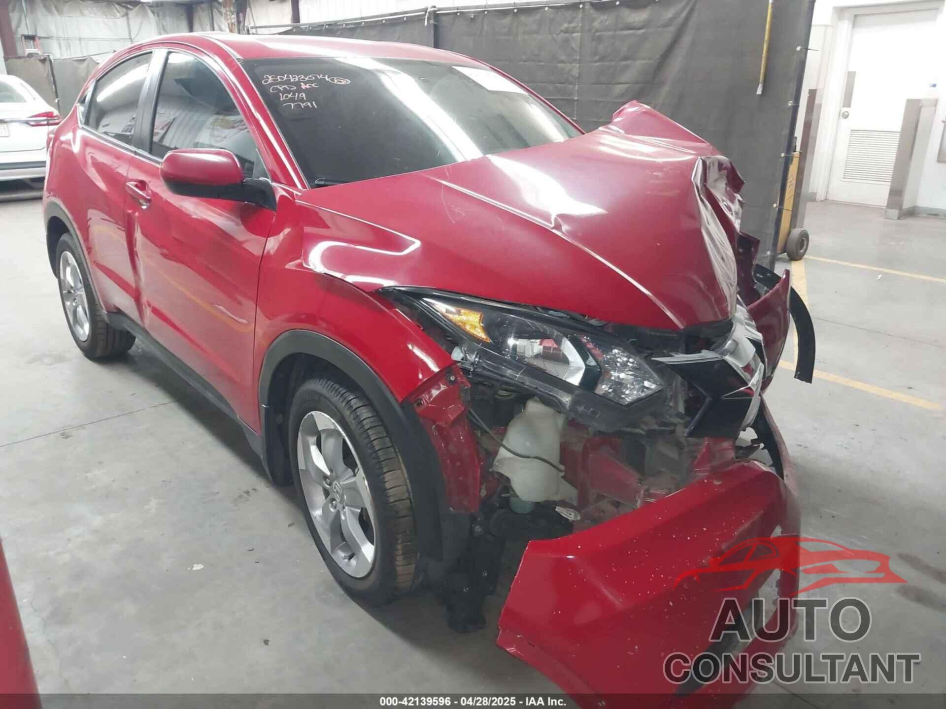 HONDA HR-V 2017 - 3CZRU5H36HG707791