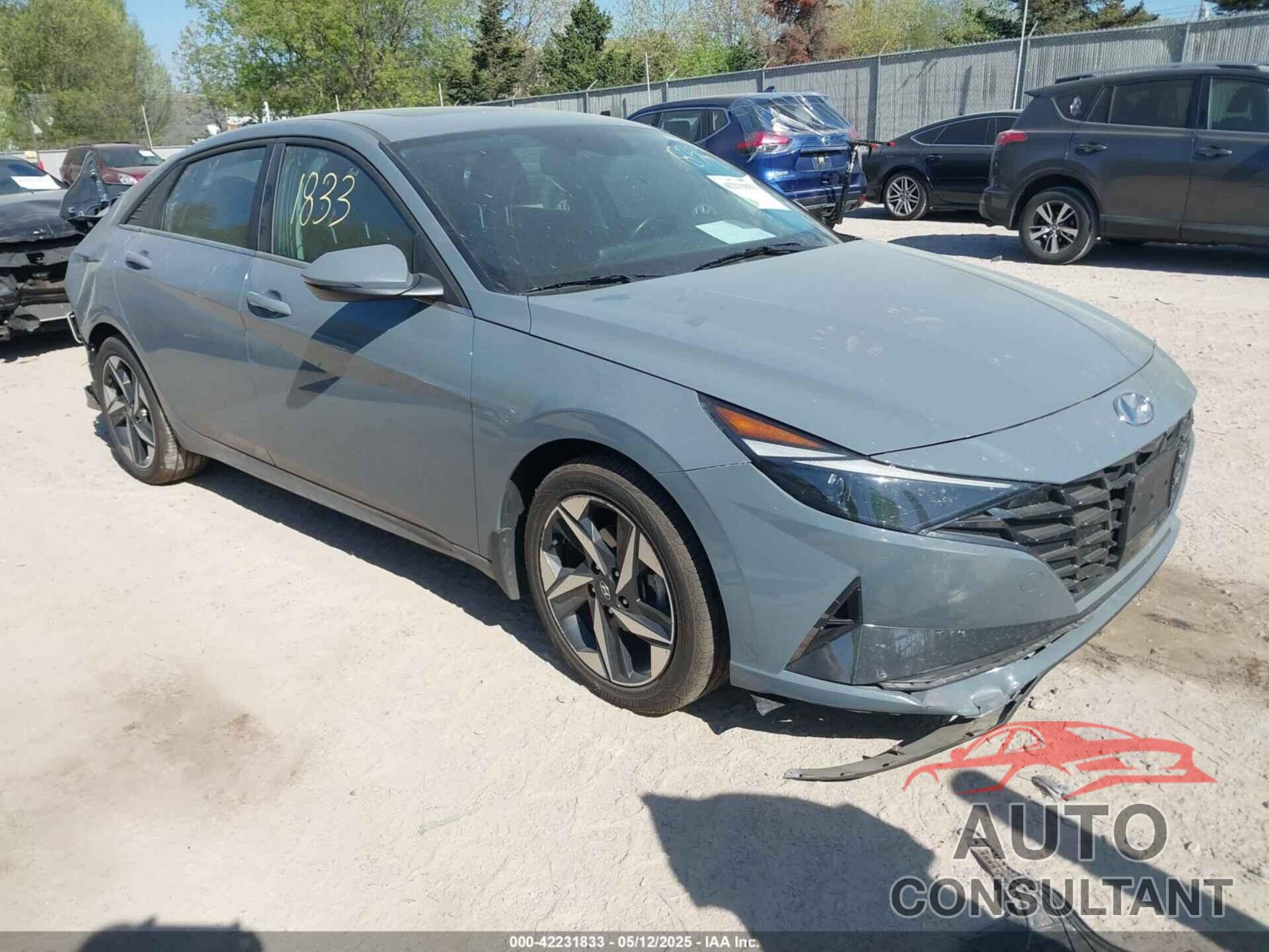 HYUNDAI ELANTRA HYBRID 2022 - KMHLN4AJ4NU032121