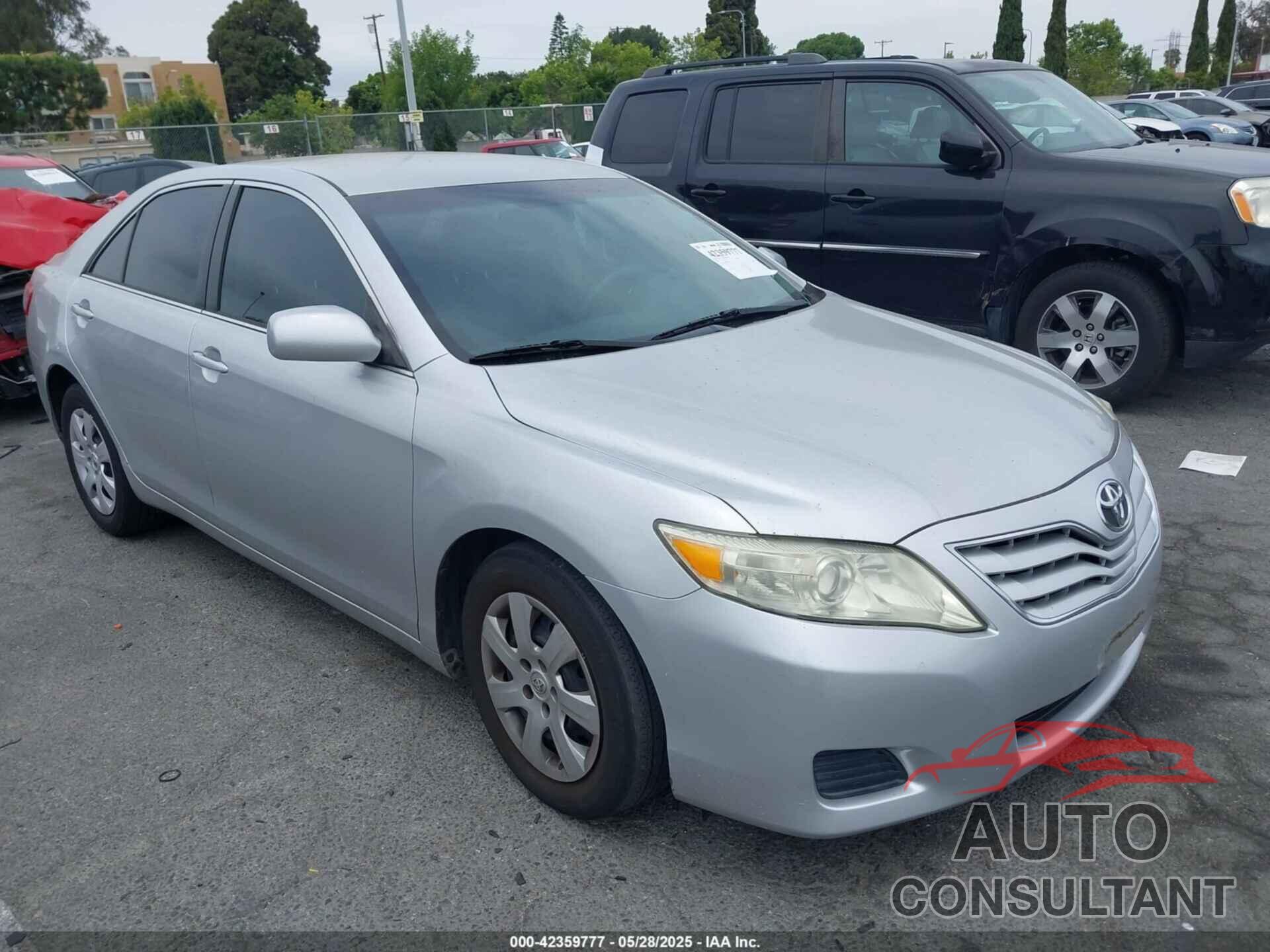 TOYOTA CAMRY 2010 - 4T4BF3EK8AR085796