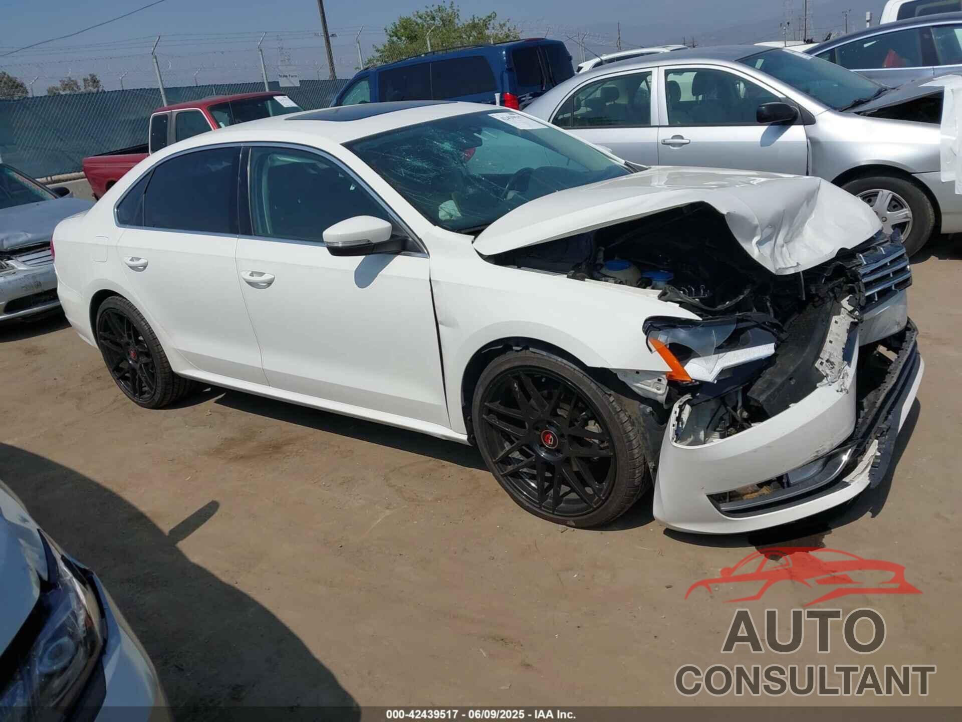 VOLKSWAGEN PASSAT 2014 - 1VWBN7A3XEC068708