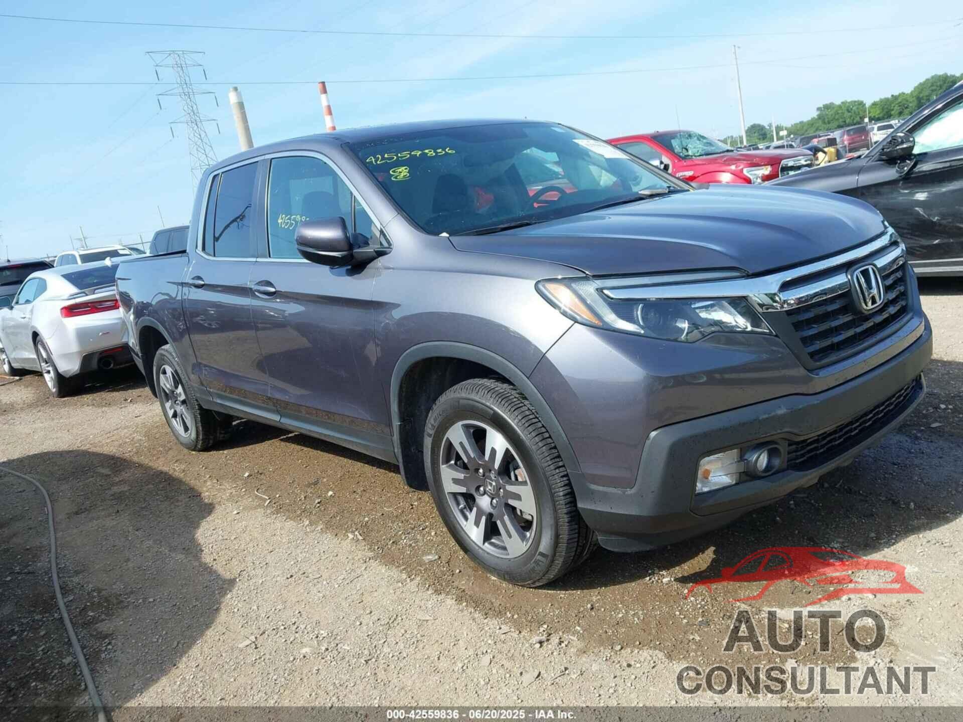 HONDA RIDGELINE 2019 - 5FPYK3F5XKB049087