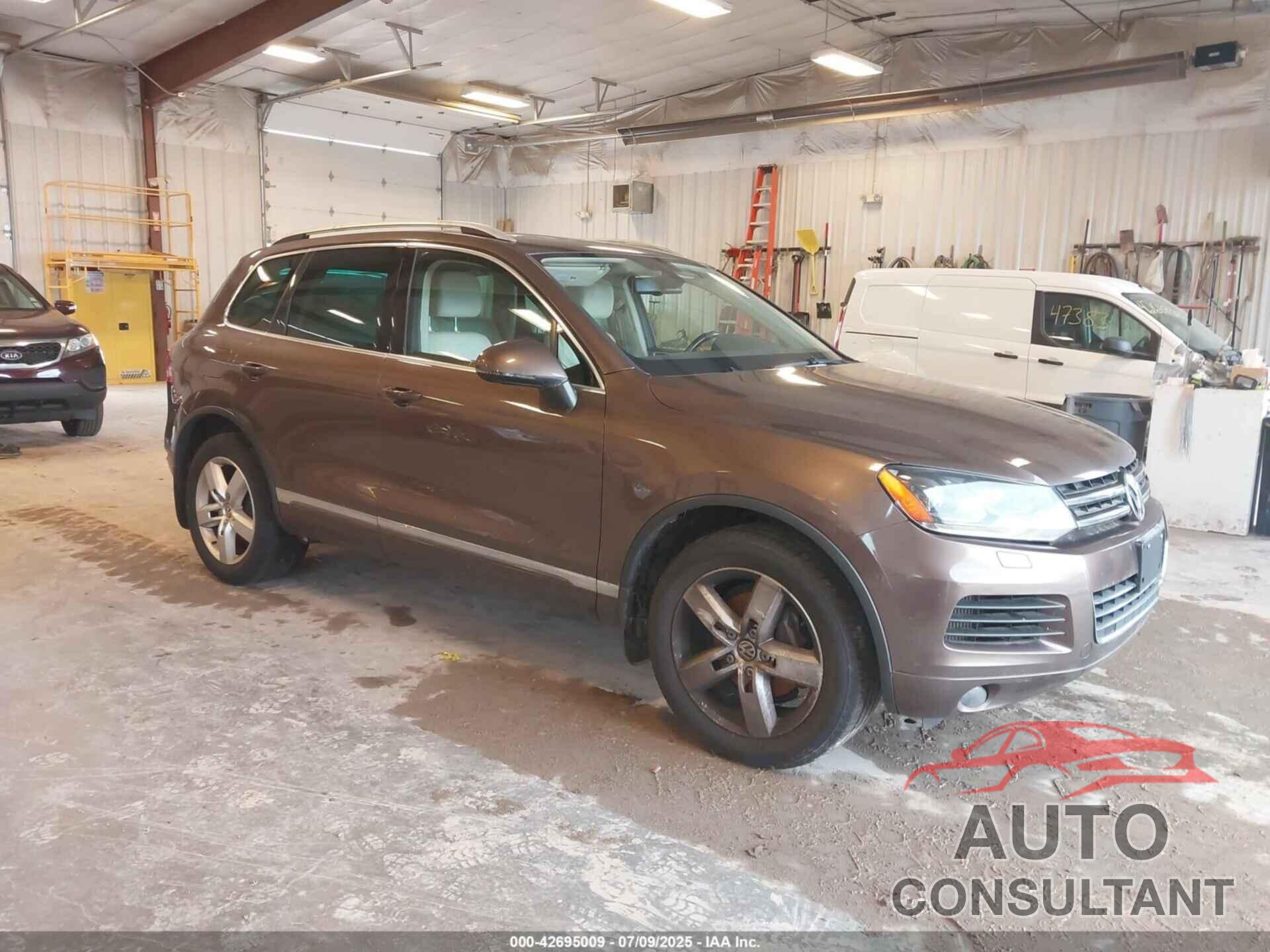 VOLKSWAGEN TOUAREG 2013 - WVGEP9BP9DD007507