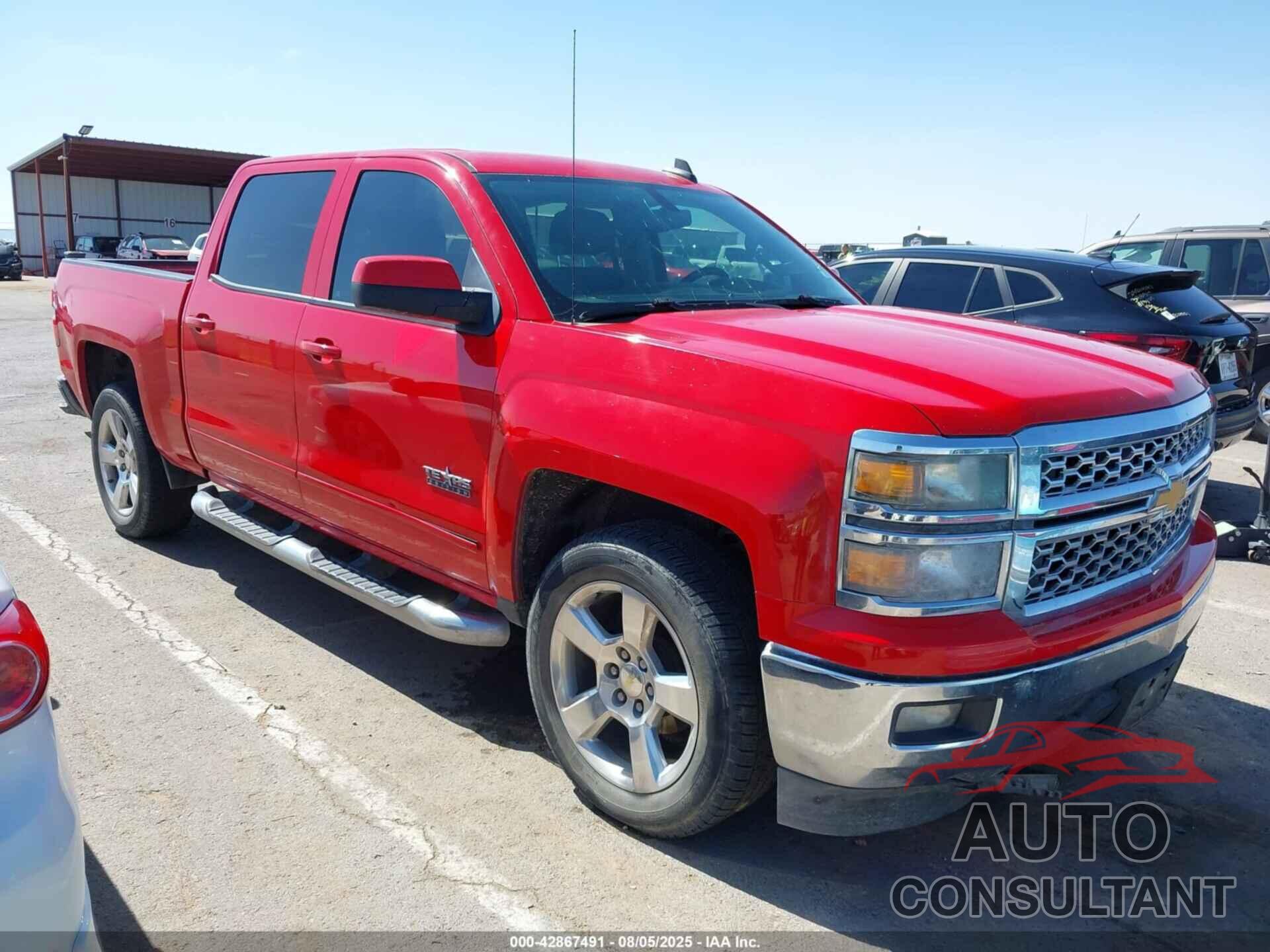 CHEVROLET SILVERADO 1500 2015 - 3GCPCREC3FG151920