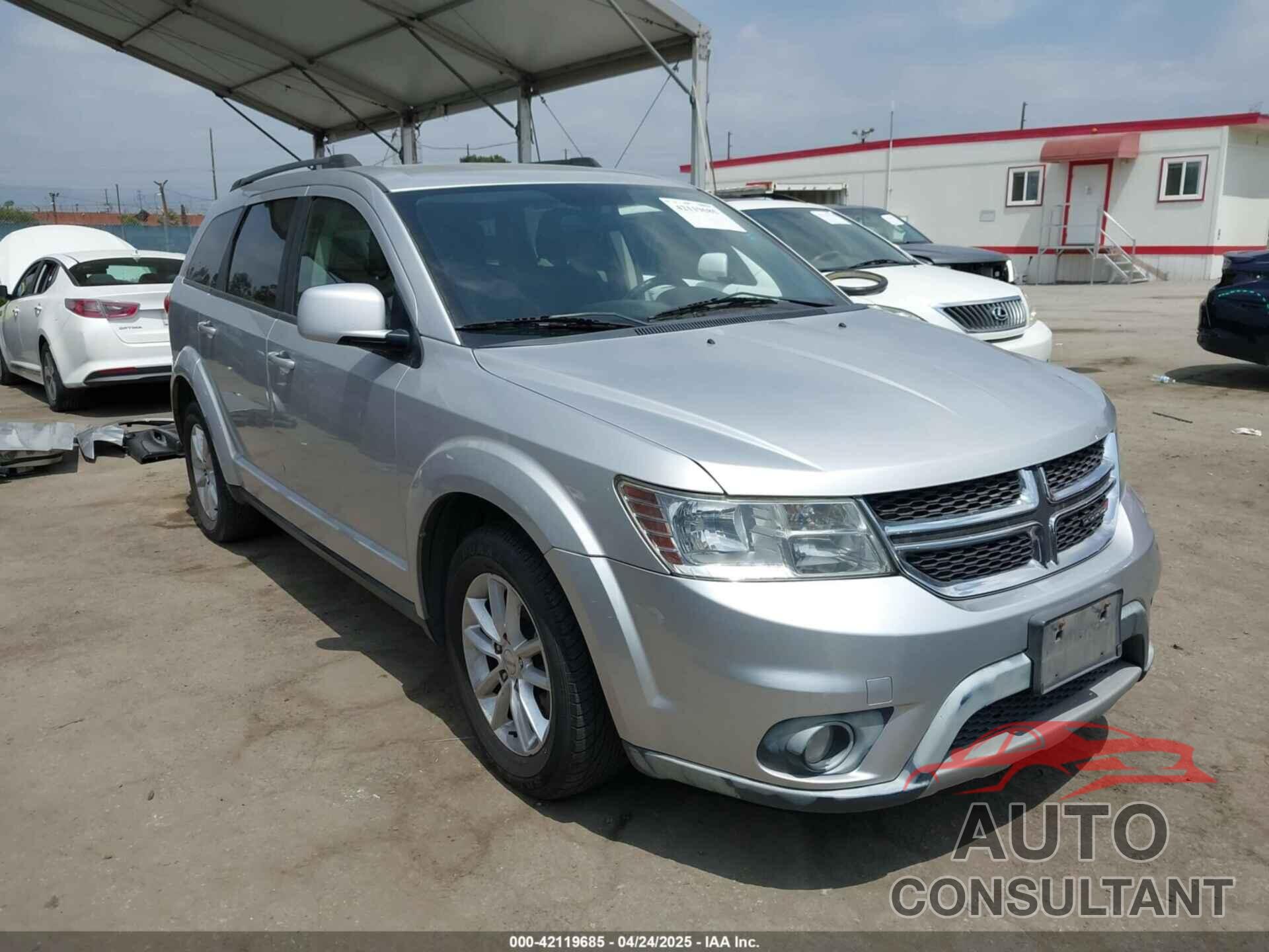 DODGE JOURNEY 2013 - 3C4PDCBG9DT506384