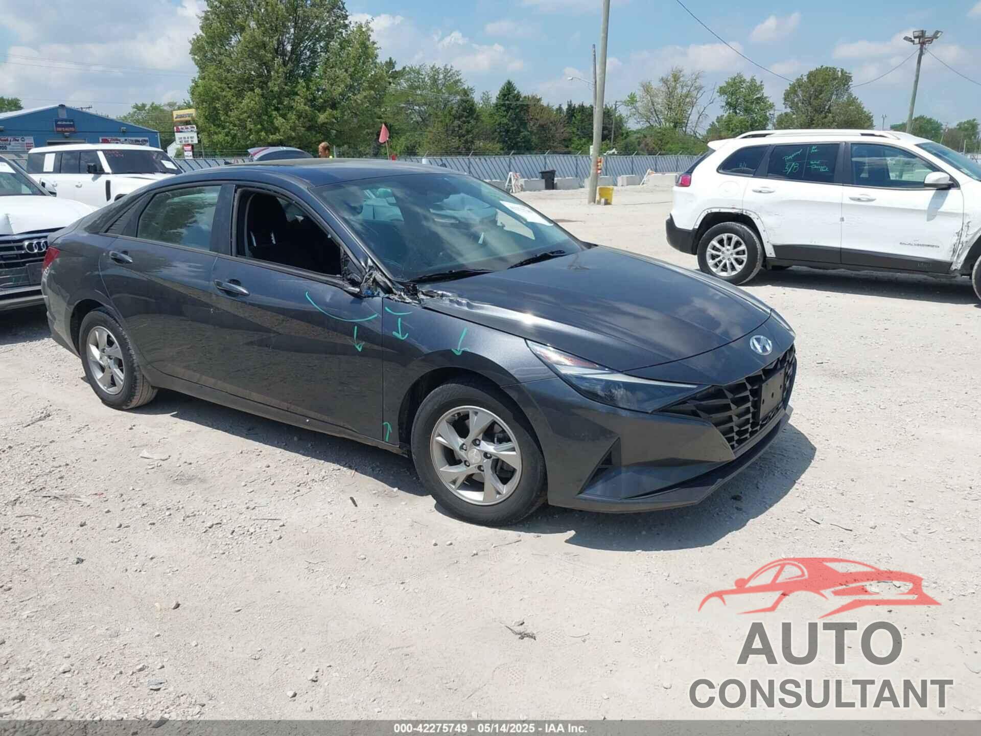 HYUNDAI ELANTRA 2022 - 5NPLL4AG8NH053241