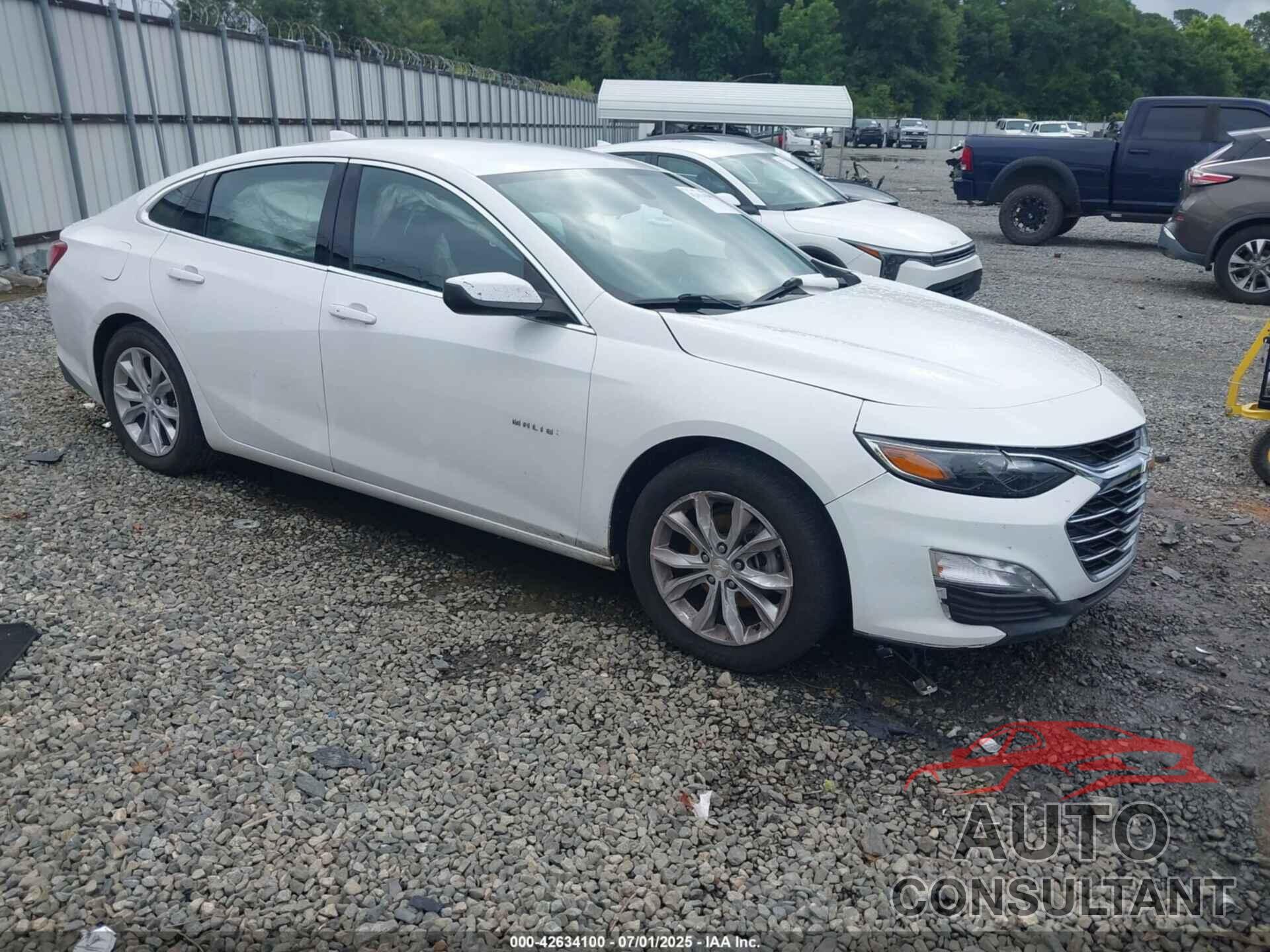 CHEVROLET MALIBU 2020 - 1G1ZD5STXLF084872