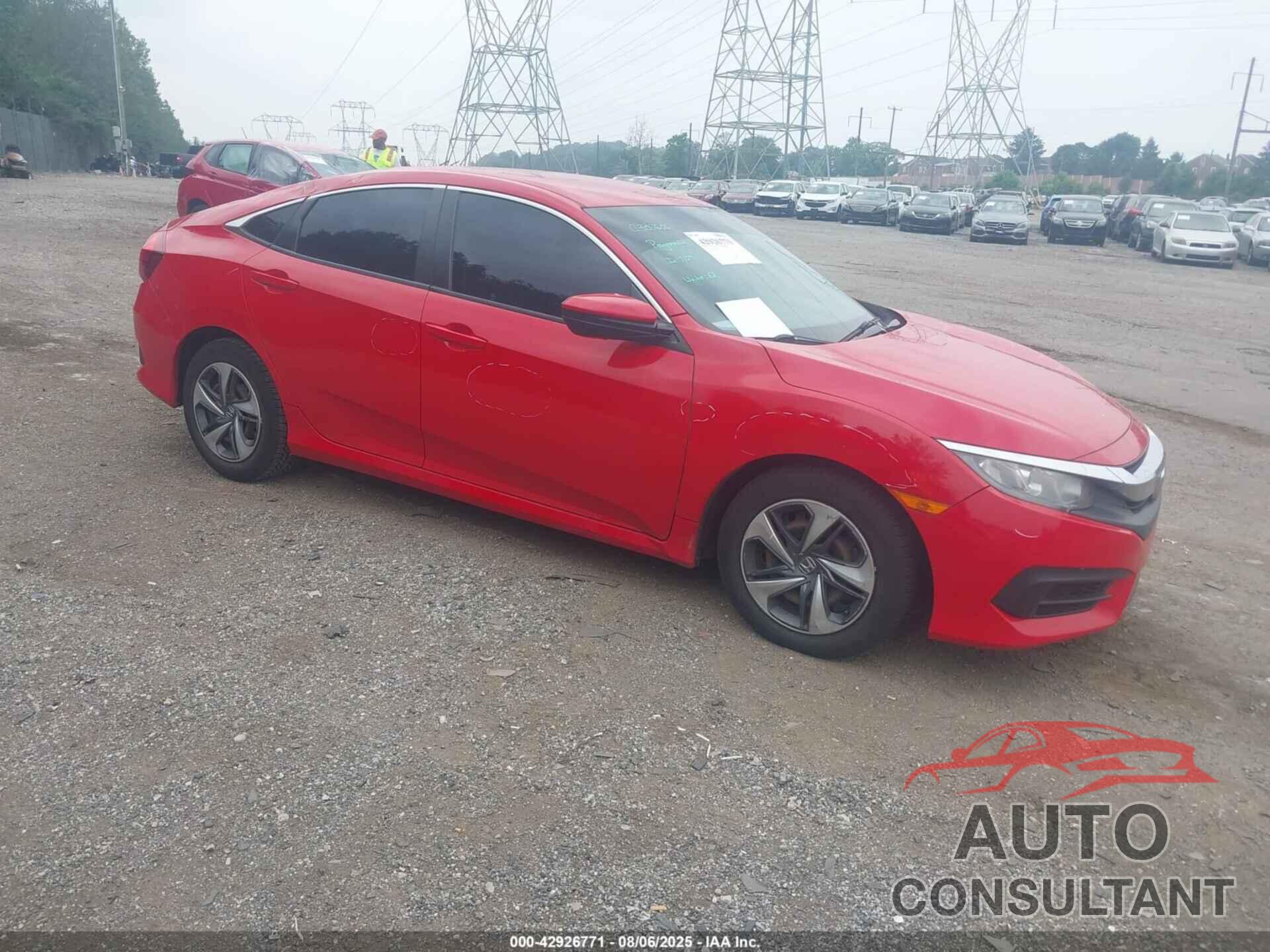 HONDA CIVIC 2016 - 2HGFC2F56GH567286