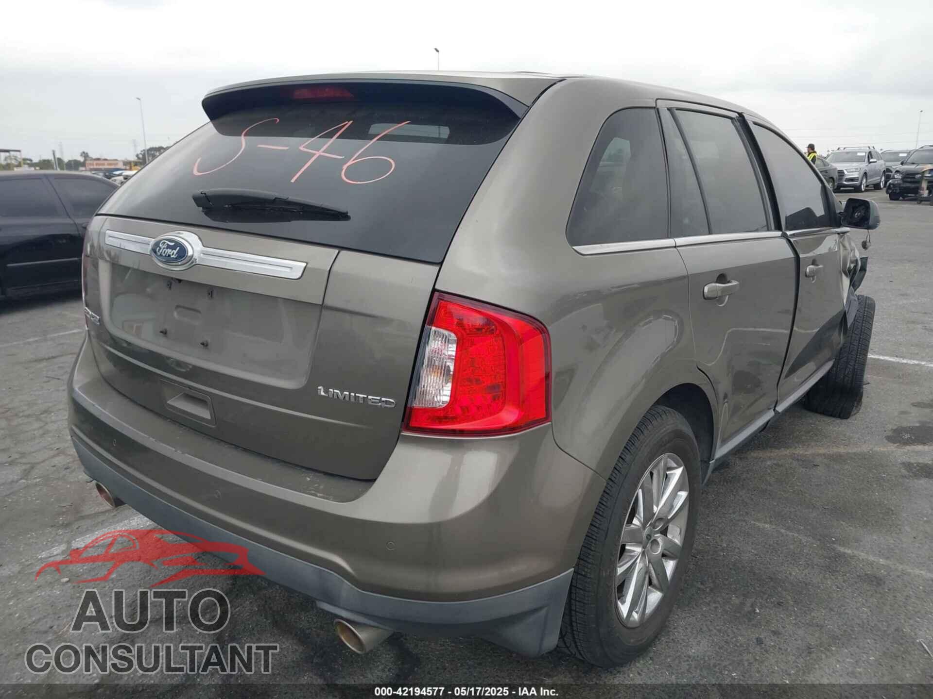 FORD EDGE 2013 - 2FMDK3KC6DBC22563