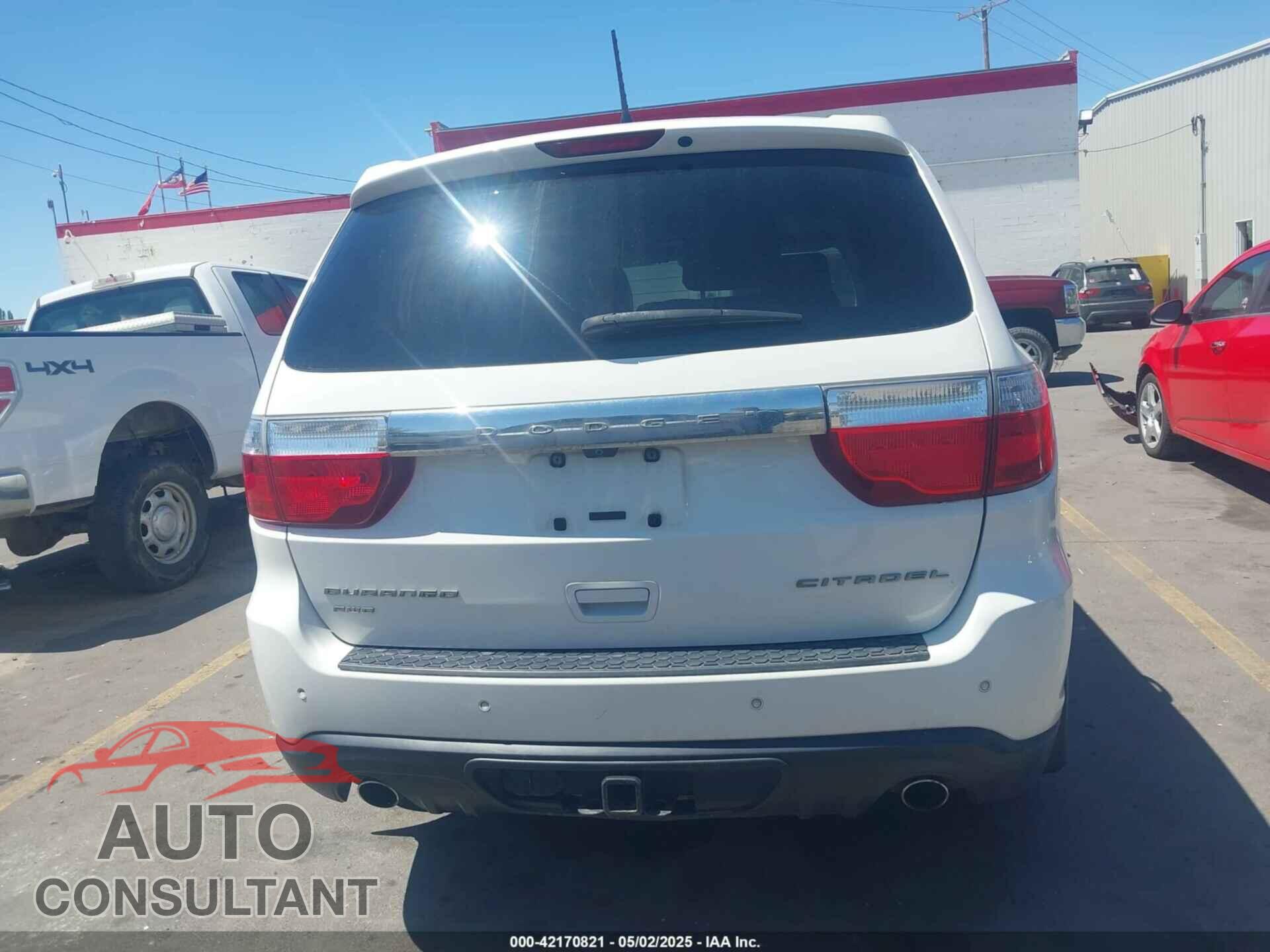 DODGE DURANGO 2012 - 1C4SDJET0CC100625
