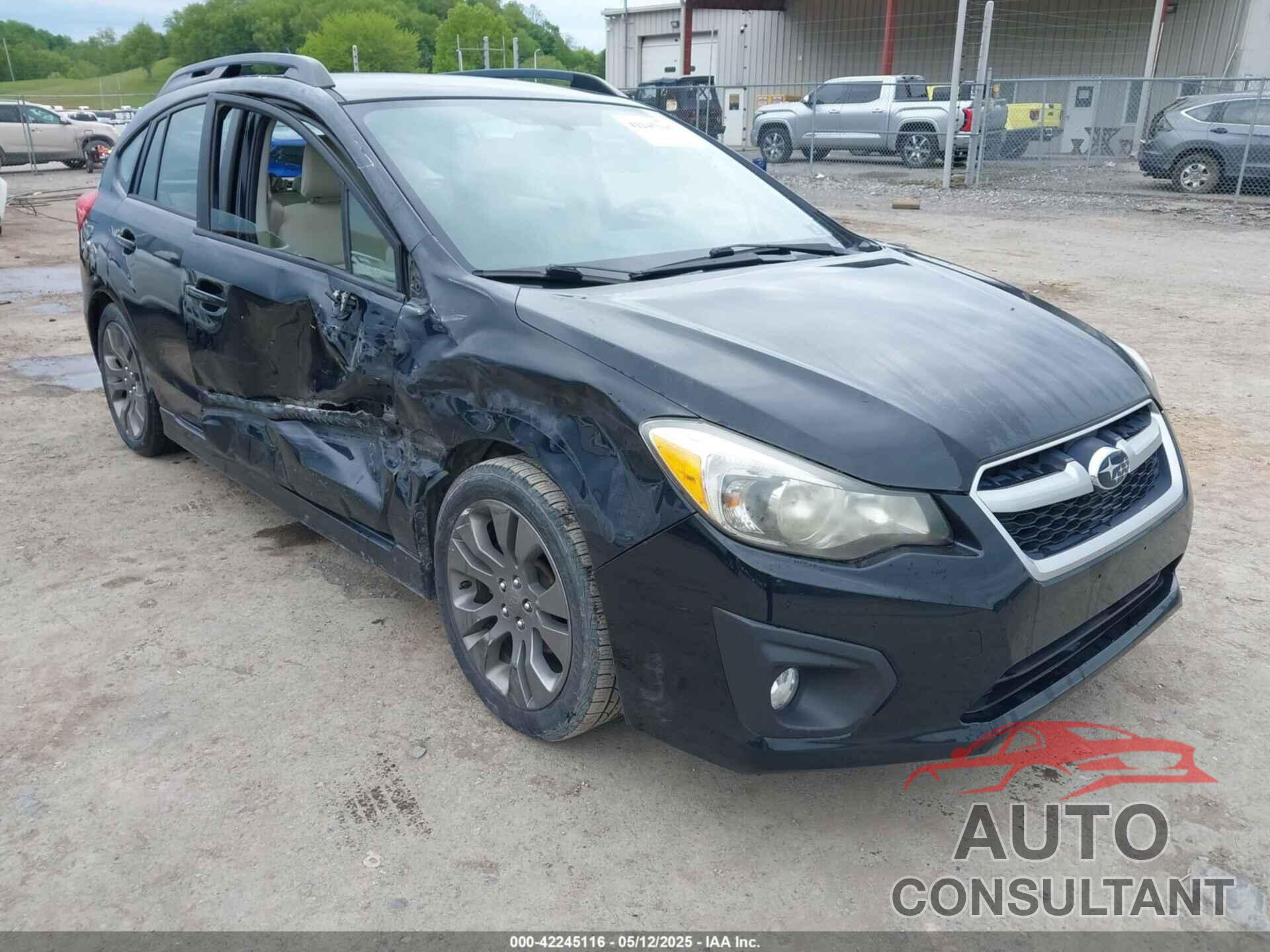 SUBARU IMPREZA 2012 - JF1GPAL64CH205588