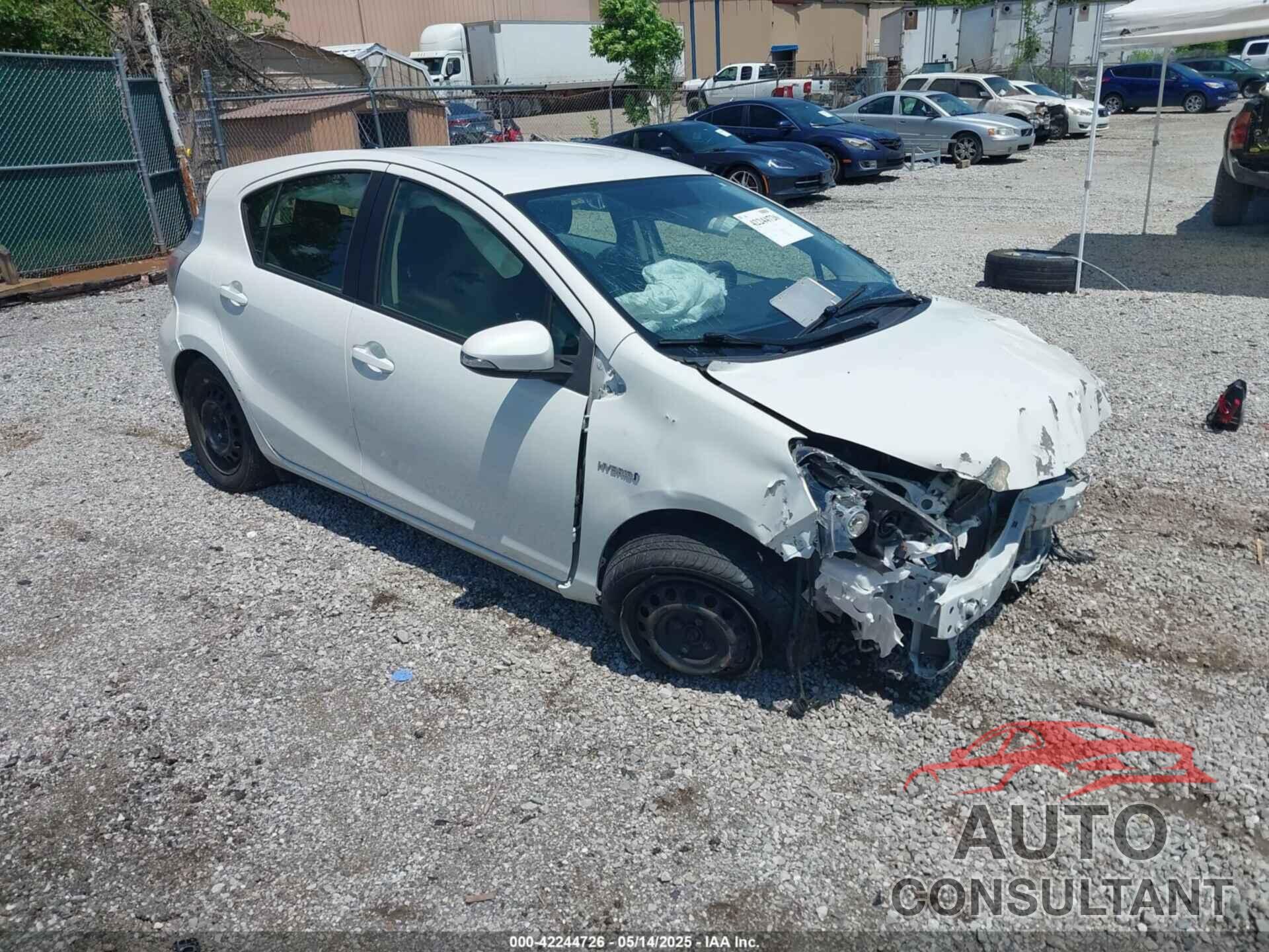 TOYOTA PRIUS C 2012 - JTDKDTB34C1523459