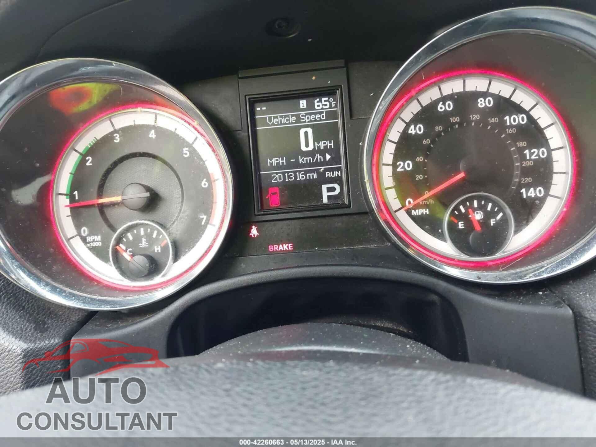 DODGE DURANGO 2013 - 1C4SDJCT8DC638056