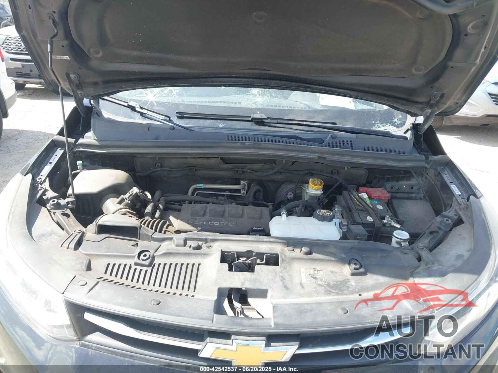 CHEVROLET TRAX 2017 - 3GNCJKSB0HL279573