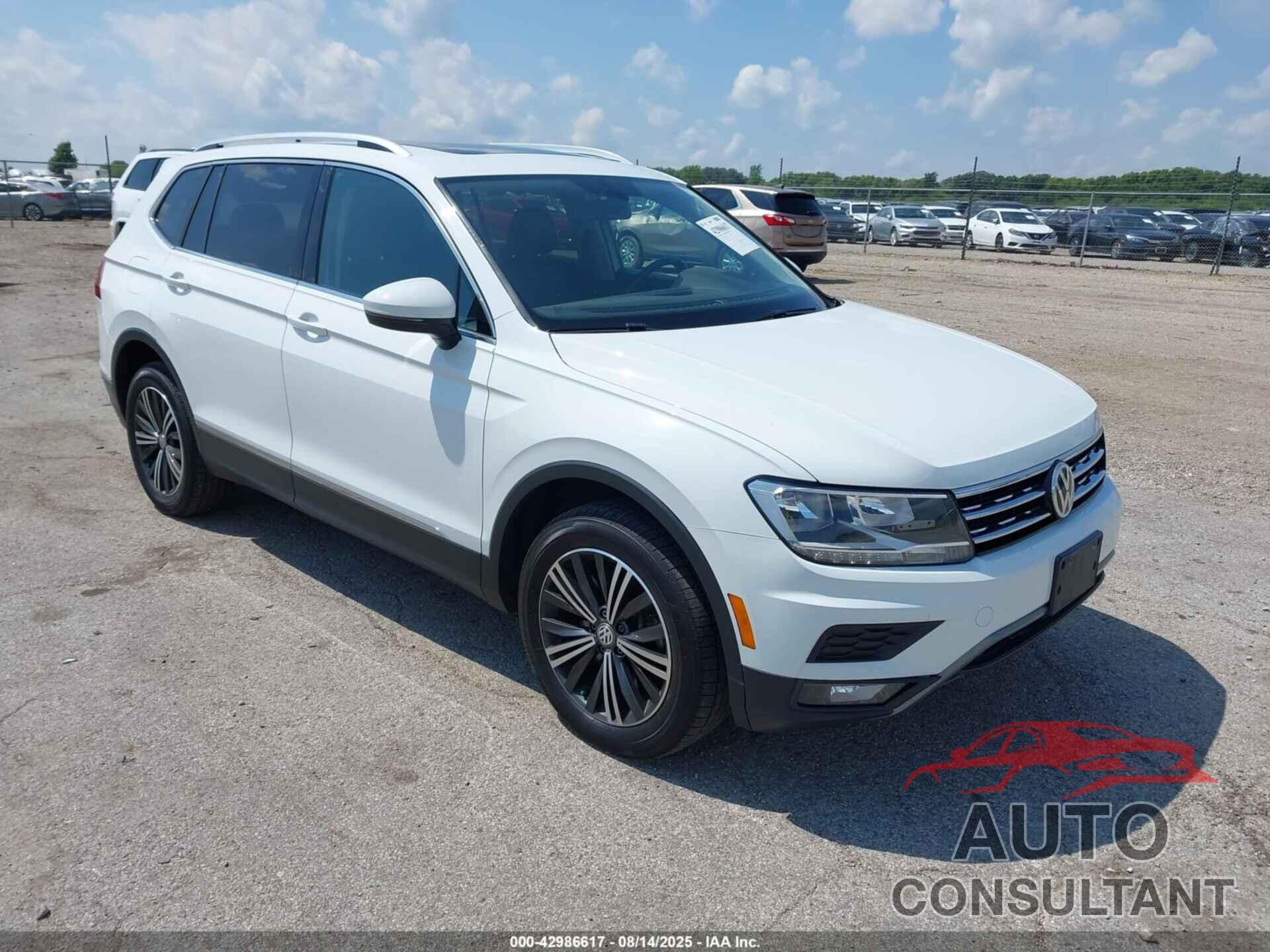 VOLKSWAGEN TIGUAN 2018 - 3VV2B7AX4JM204453