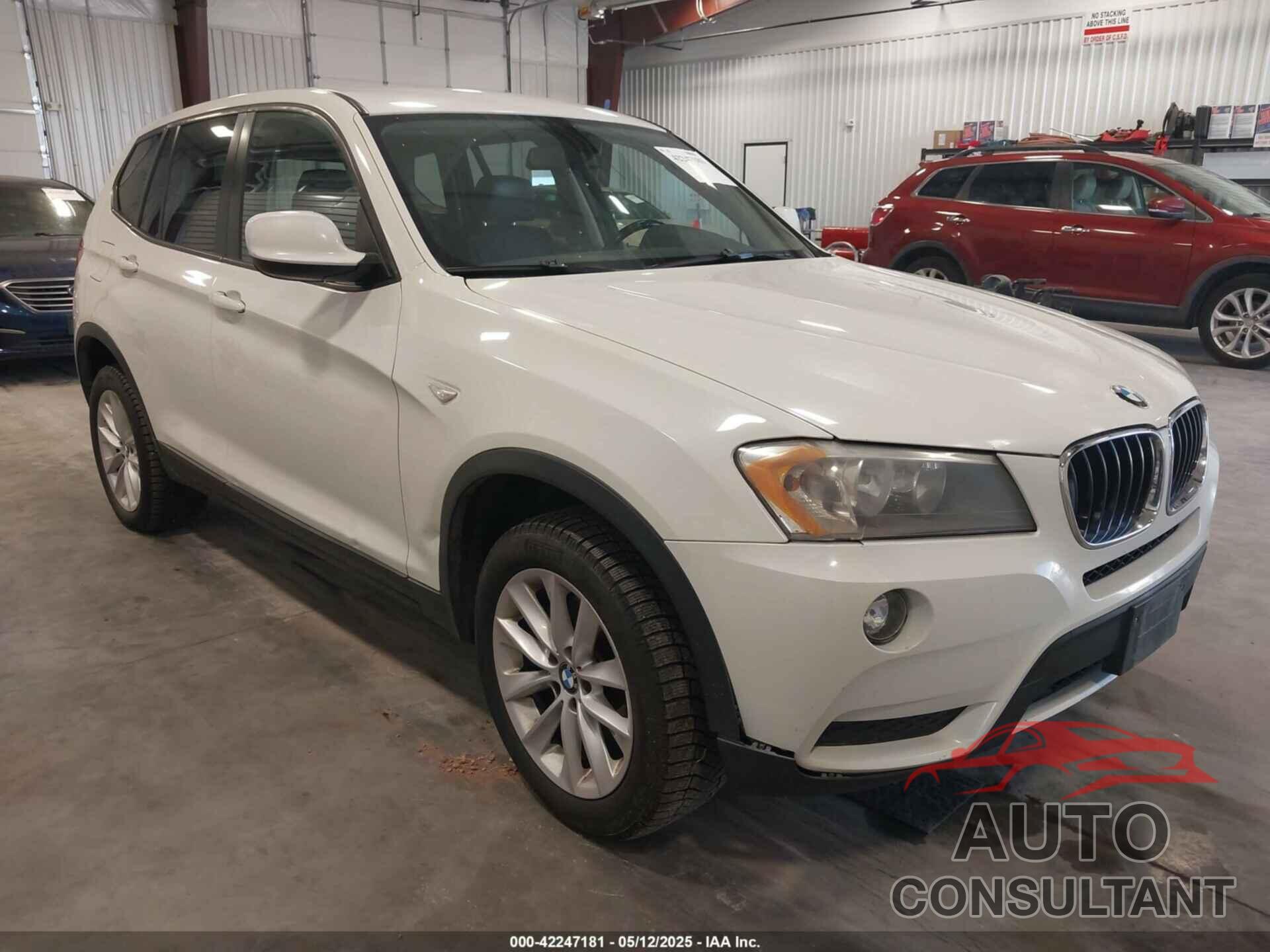 BMW X3 2013 - 5UXWX9C5XD0A12987