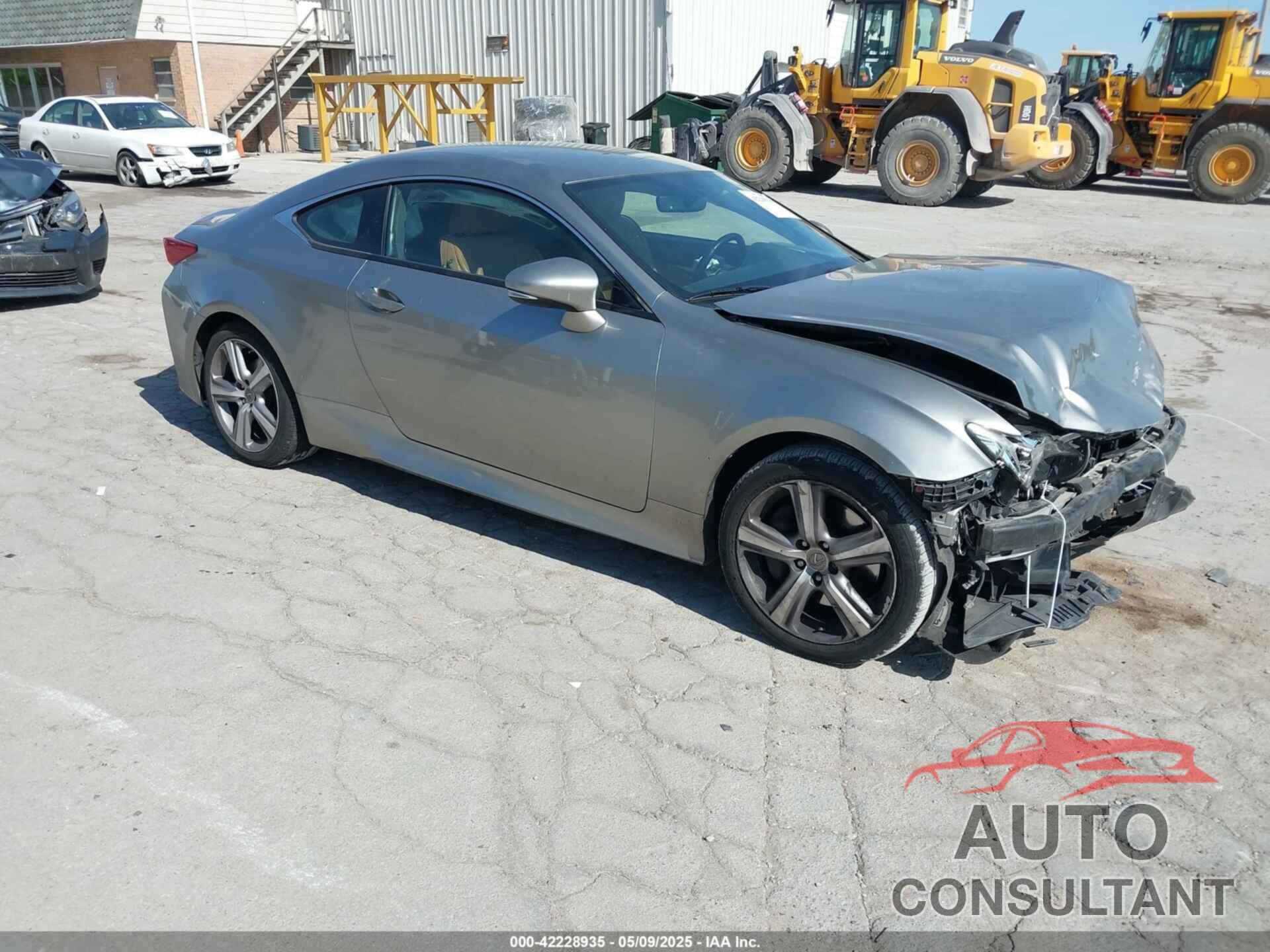 LEXUS RC 200T 2016 - JTHHA5BC8G5002479