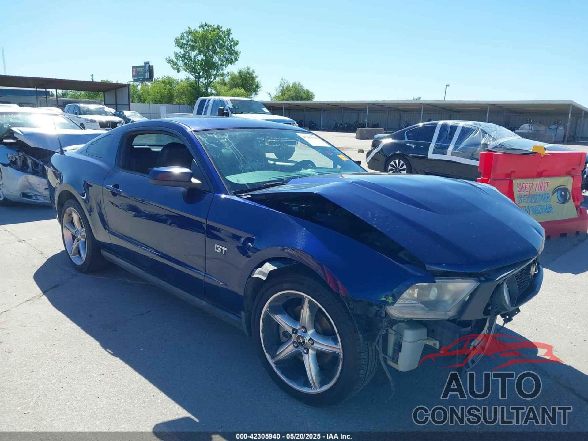 FORD MUSTANG 2010 - 1ZVBP8CH8A5145406