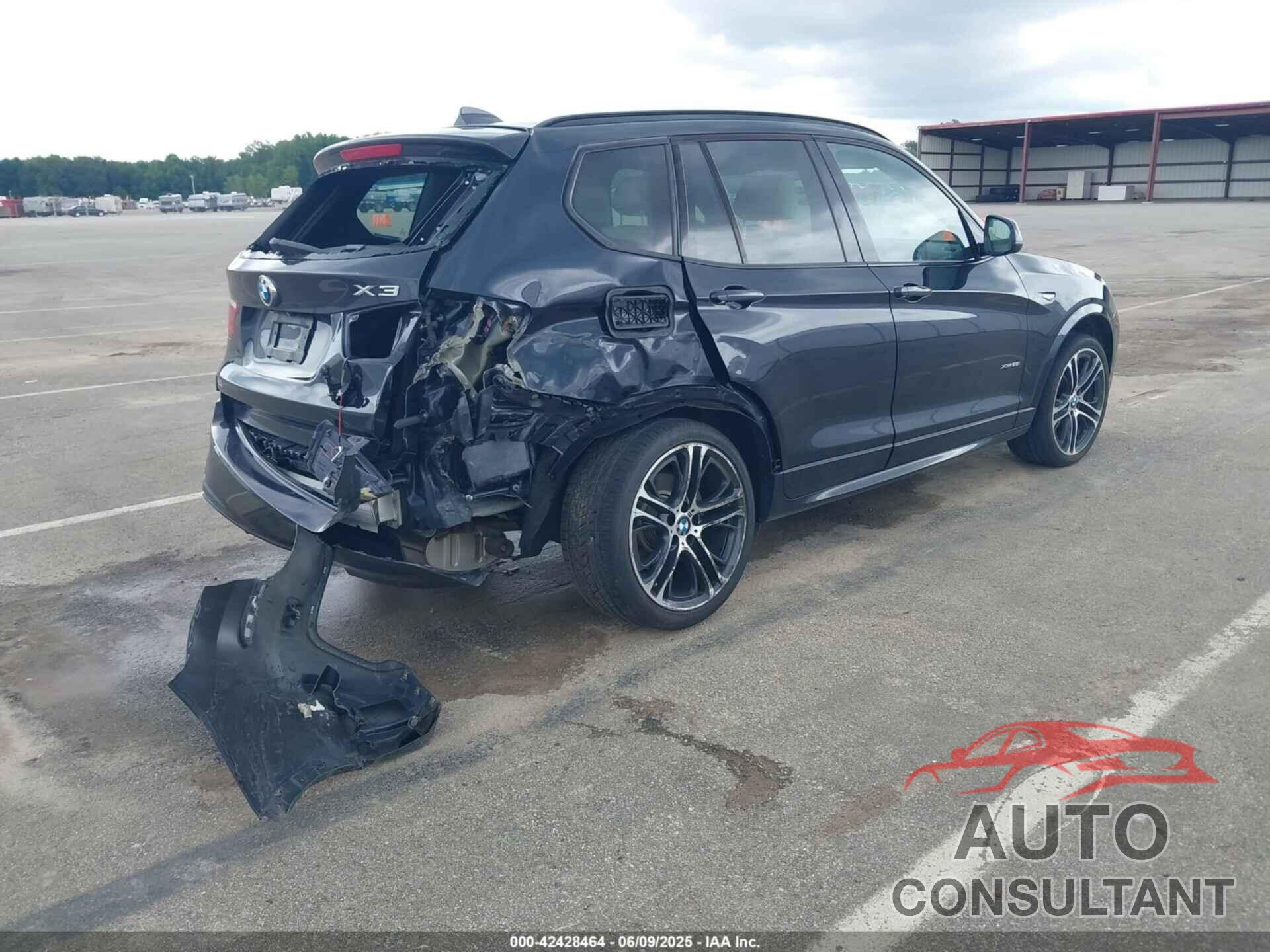 BMW X3 2015 - 5UXWX9C50F0D47498