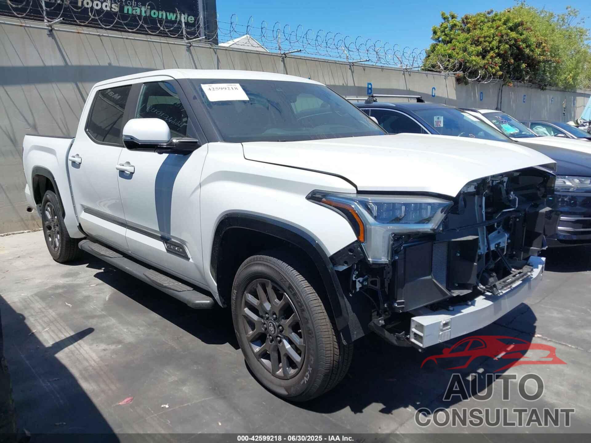 TOYOTA TUNDRA 2025 - 5TFNA5DB1SX295292