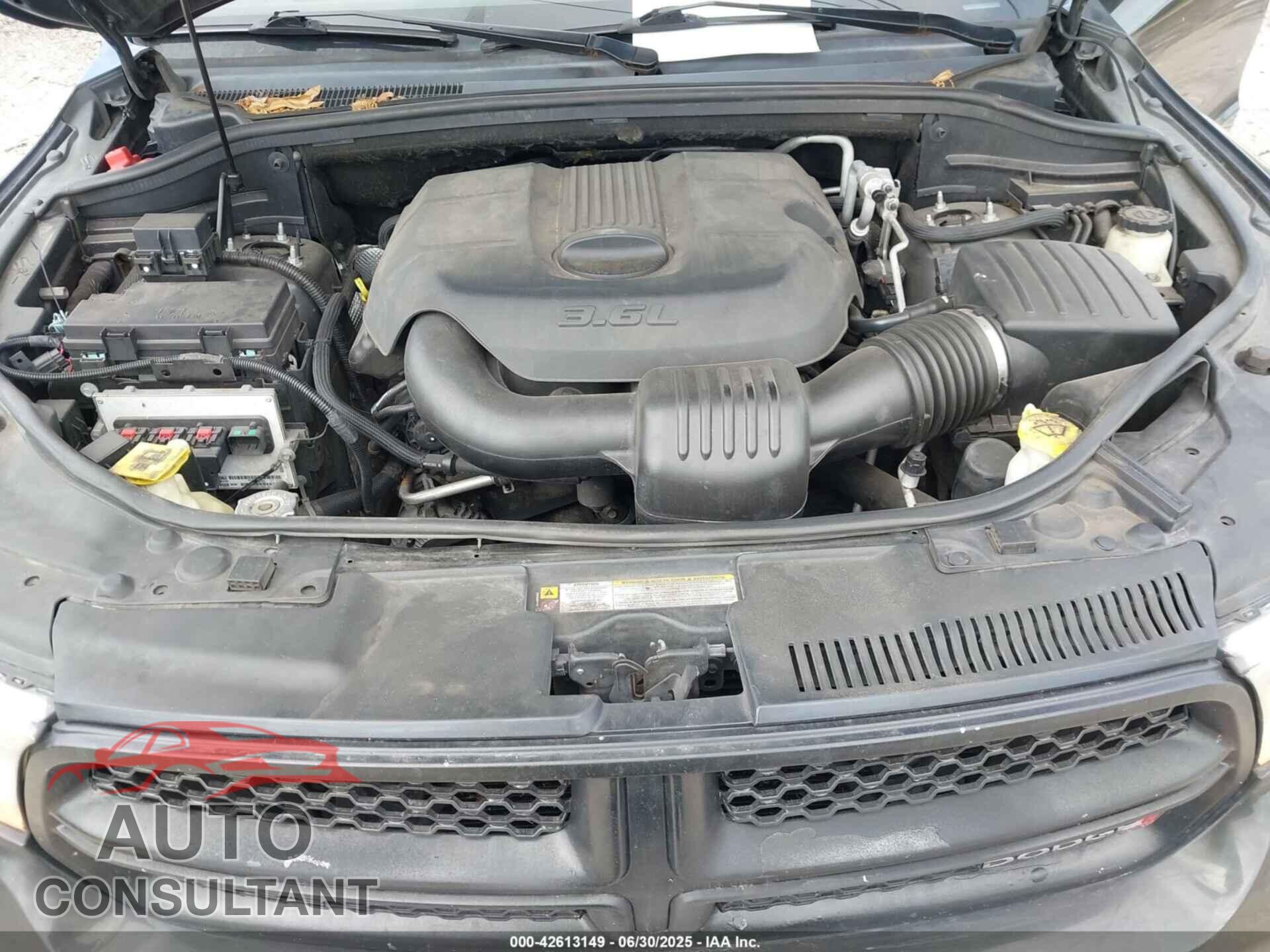 DODGE DURANGO 2011 - 1D4RD5GG6BC742273