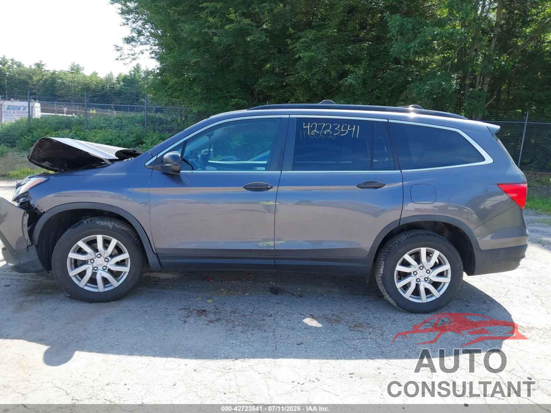 HONDA PILOT 2019 - 5FNYF6H15KB056957