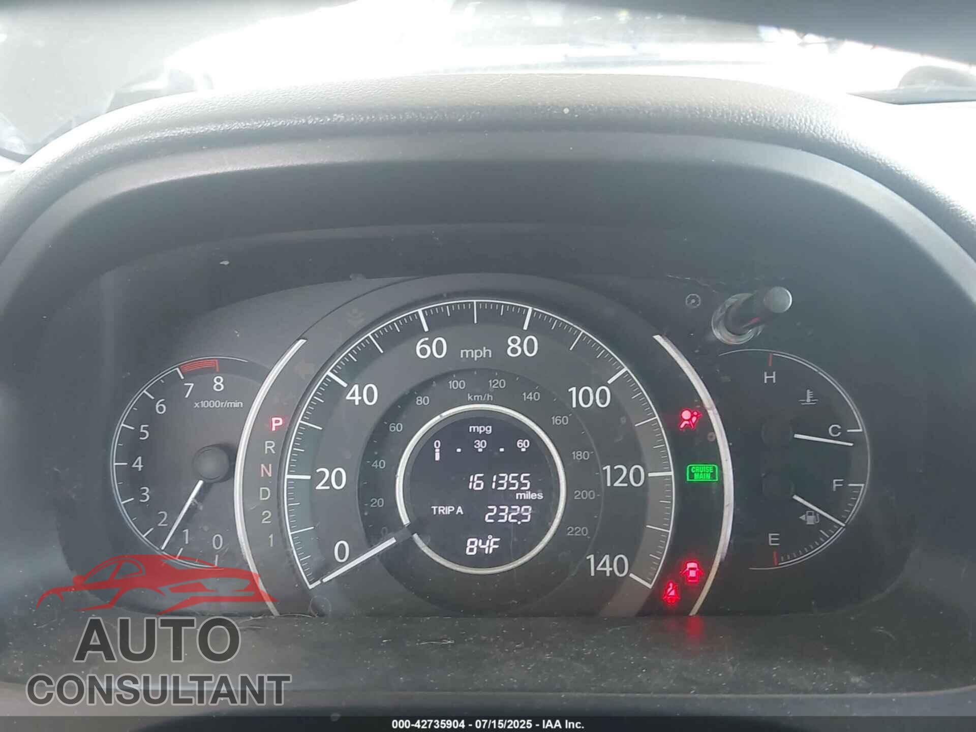 HONDA CR-V 2012 - 2HKRM3H78CH509100