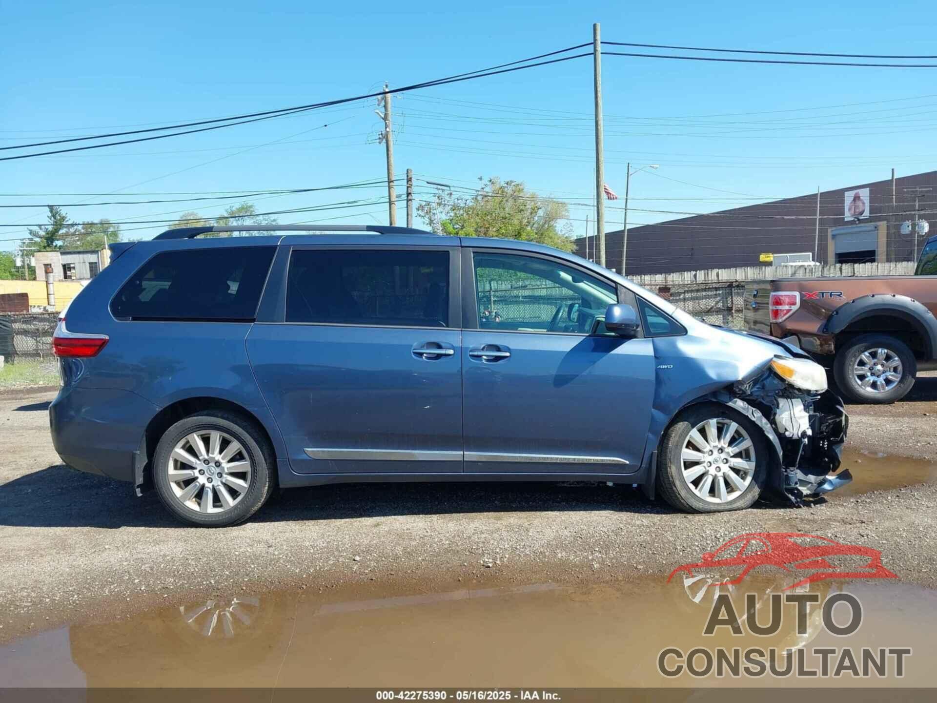 TOYOTA SIENNA 2017 - 5TDDZ3DC4HS156287