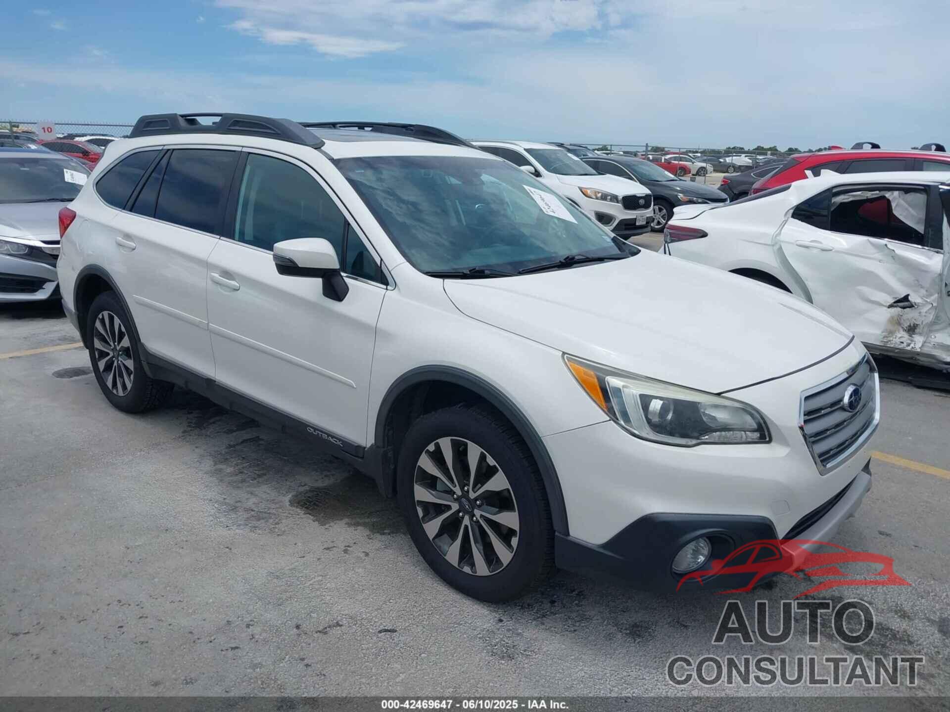 SUBARU OUTBACK 2017 - 4S4BSANCXH3205746