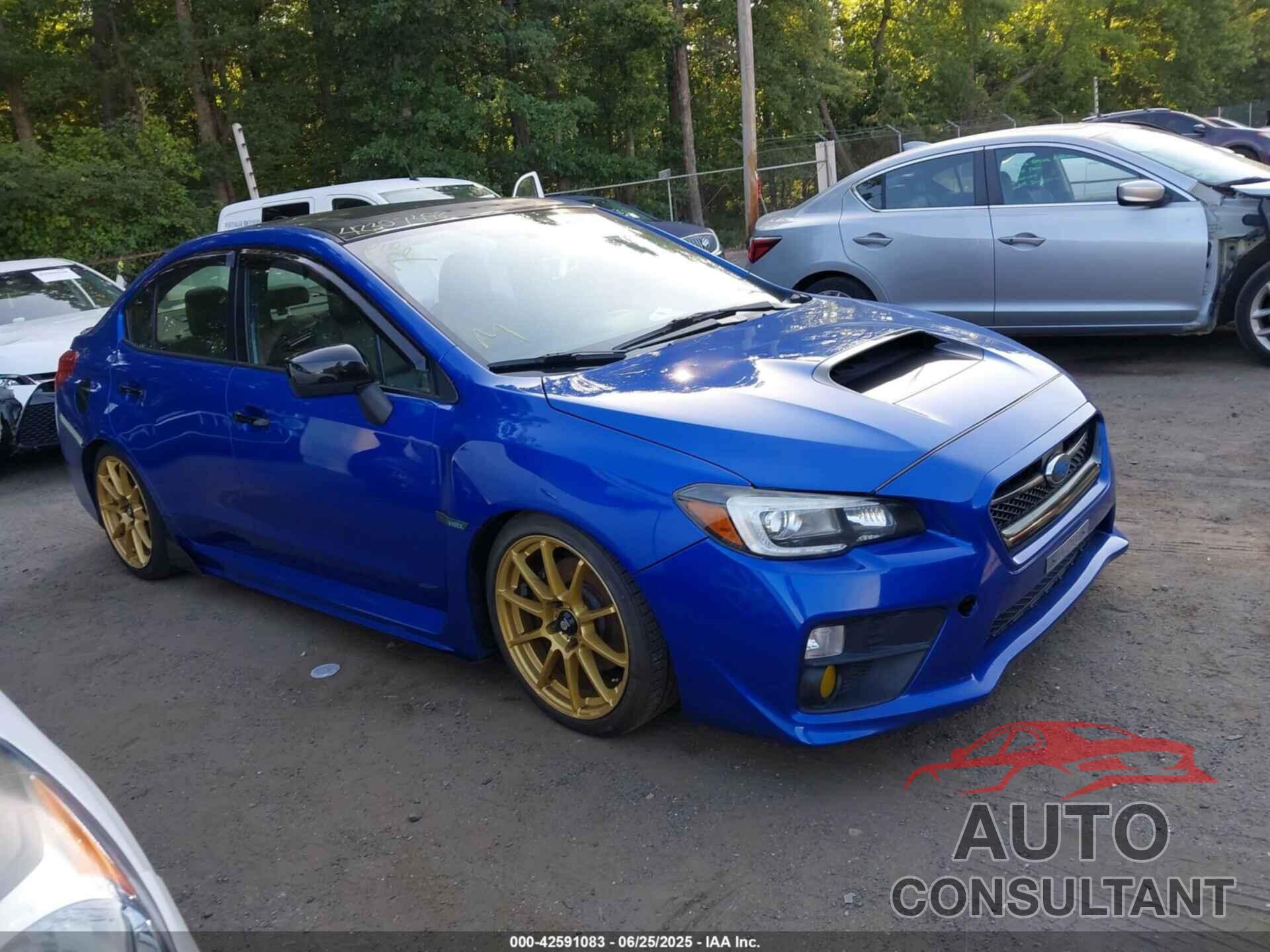 SUBARU WRX 2015 - JF1VA1J64F8819105