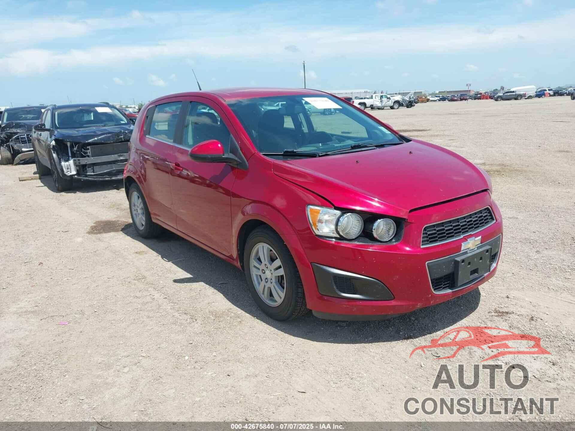 CHEVROLET SONIC 2014 - 1G1JC6SHXE4229683