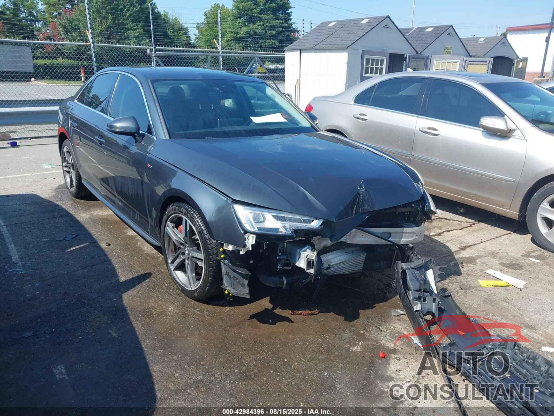 AUDI A4 2017 - WAUENAF42HN033052