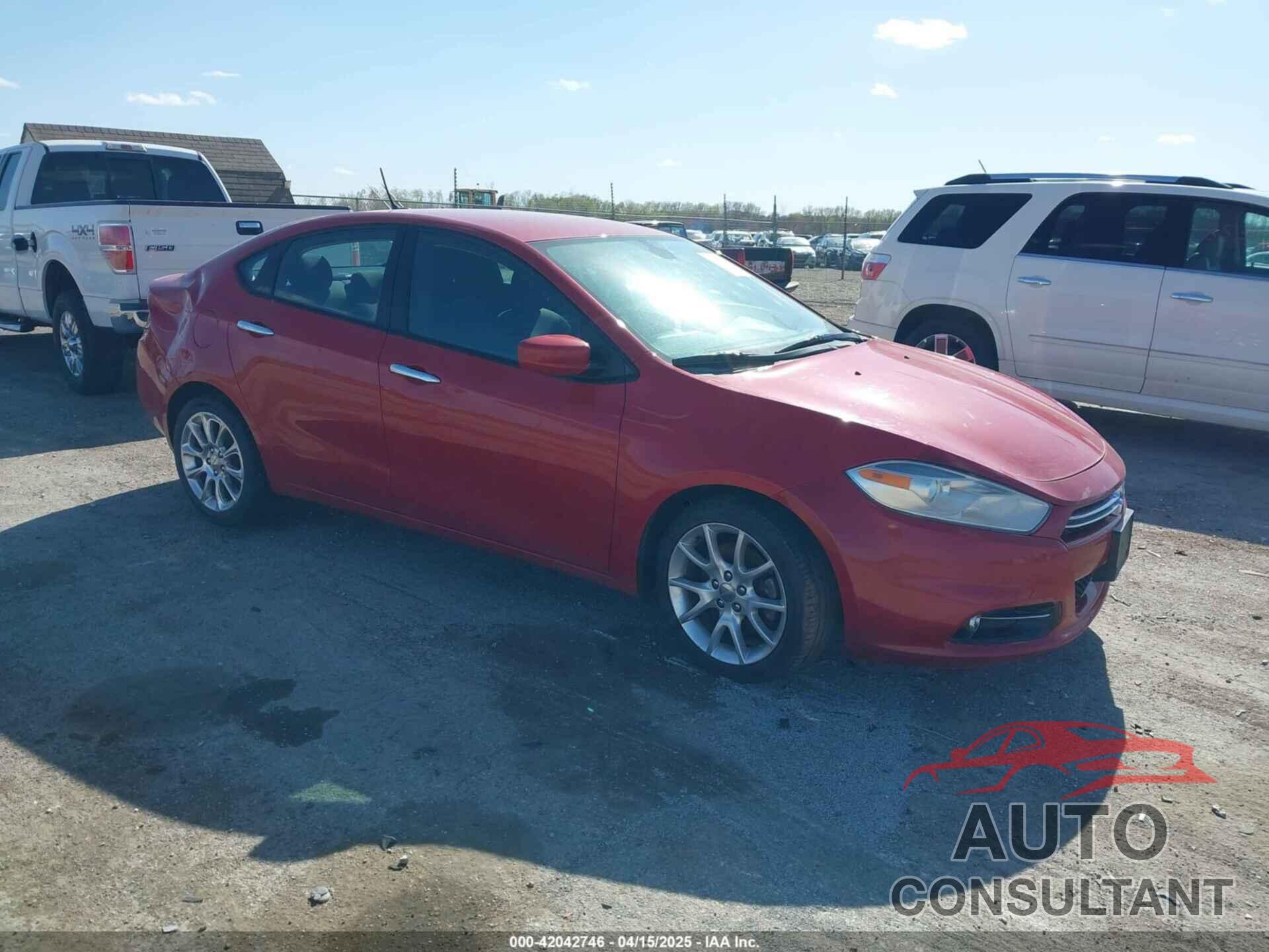DODGE DART 2016 - 1C3CDFFAXGD819982