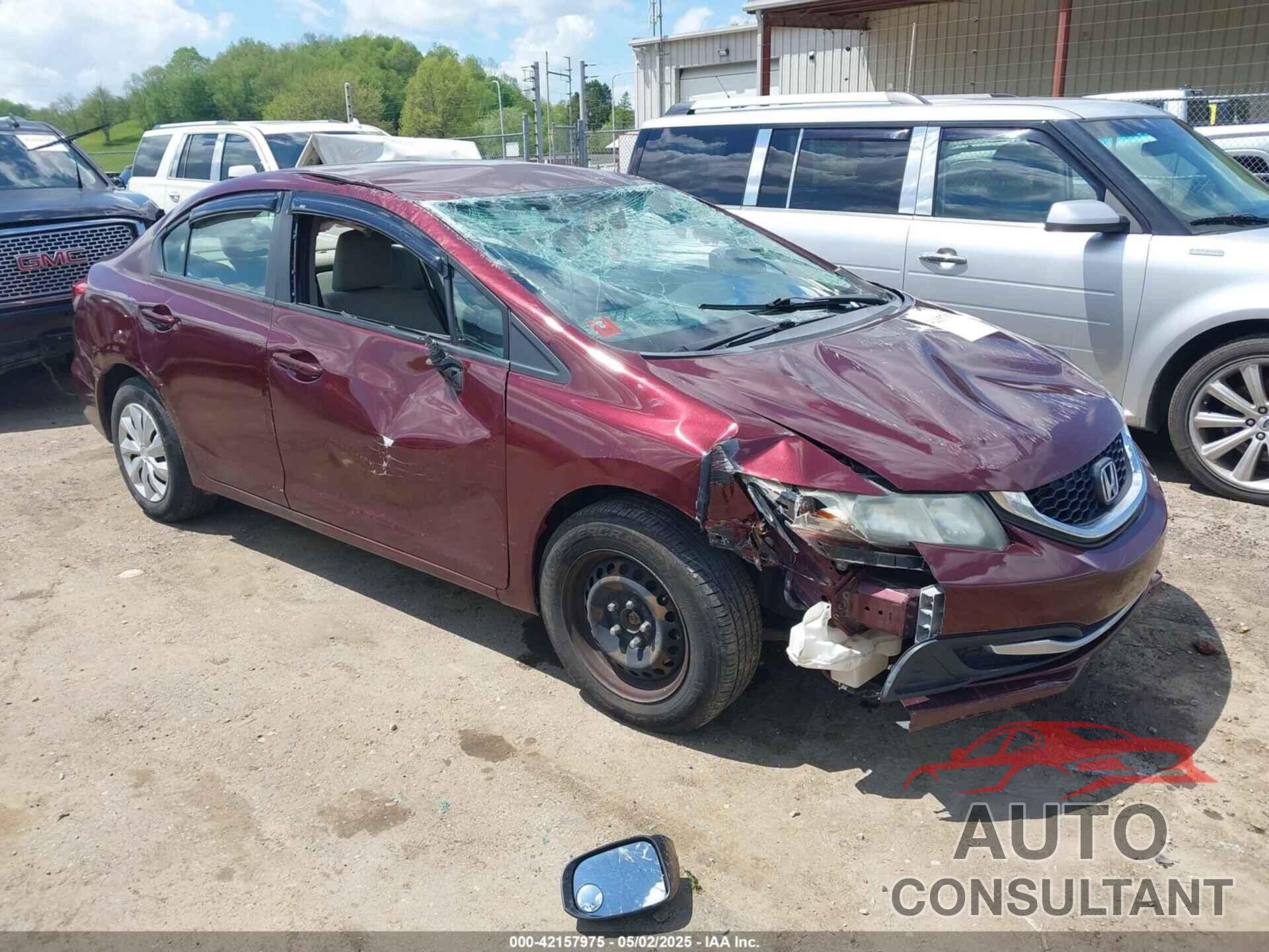 HONDA CIVIC 2014 - 2HGFB2F5XEH550507