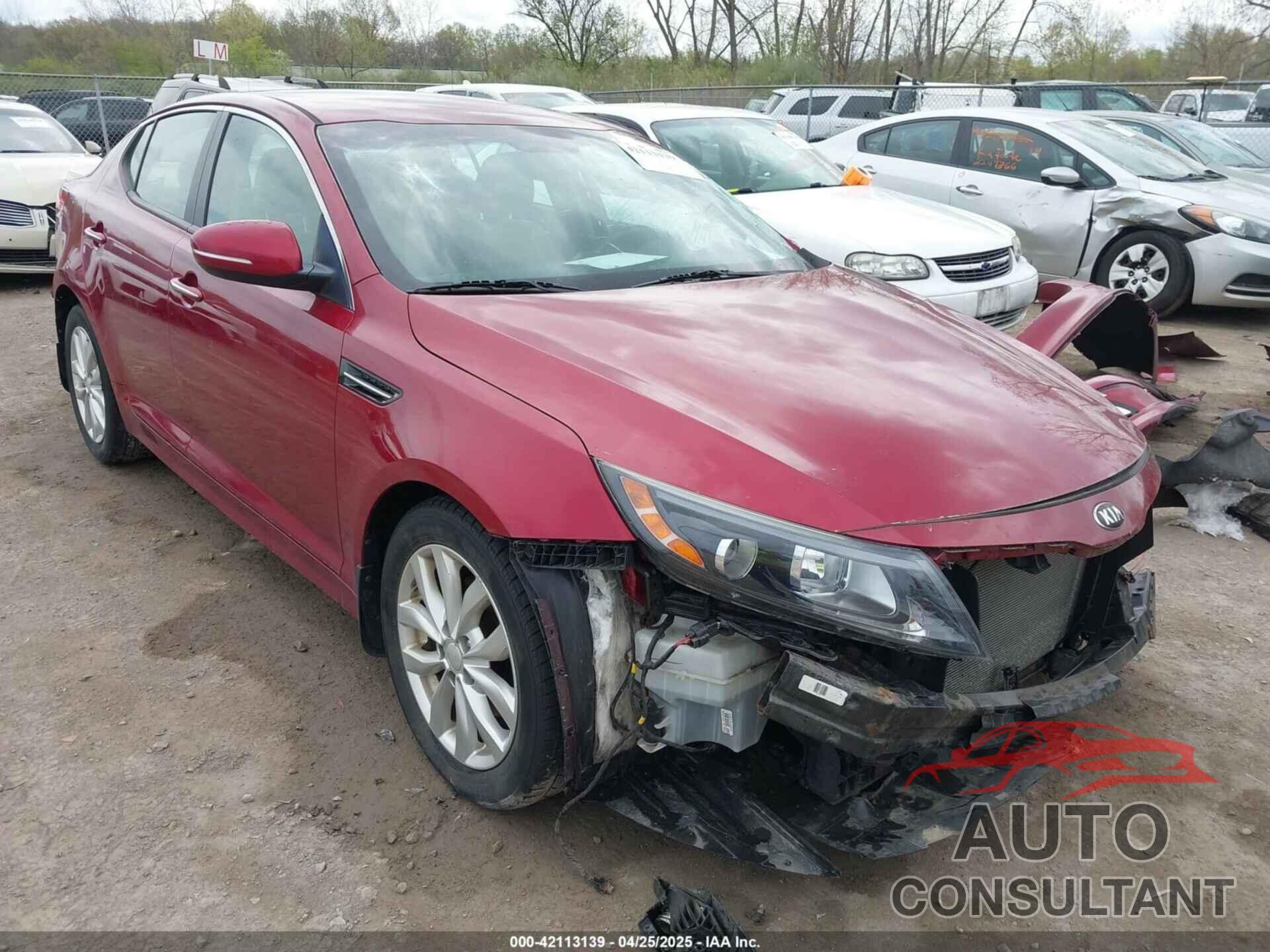 KIA OPTIMA 2015 - 5XXGN4A76FG365129