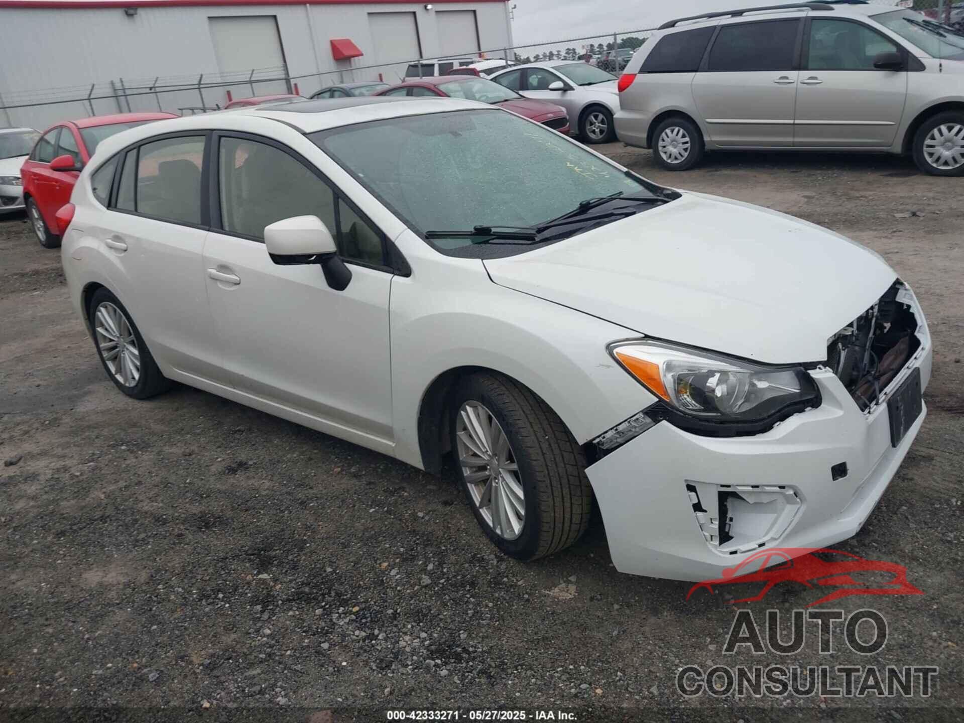 SUBARU IMPREZA 2013 - JF1GPAD67DH211921