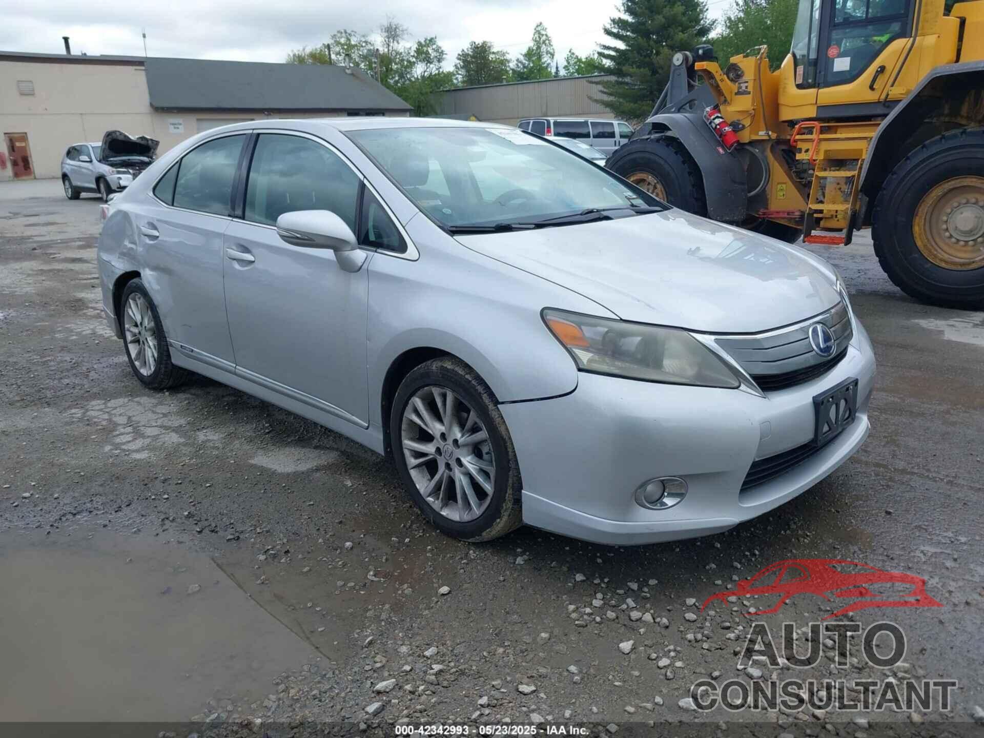LEXUS HS 250H 2010 - JTHBB1BA8A2011444