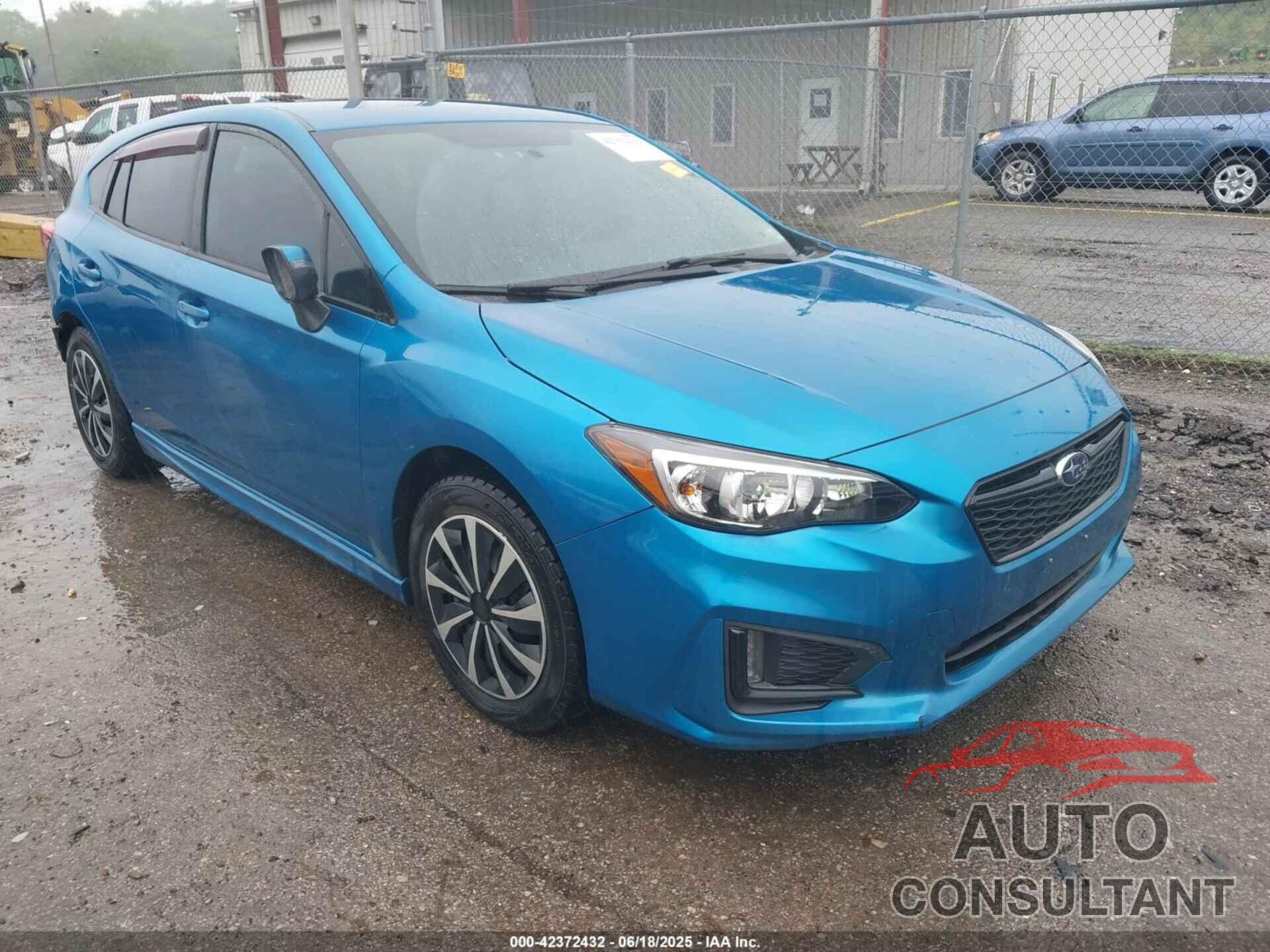SUBARU IMPREZA 2017 - 4S3GTAK63H1715650