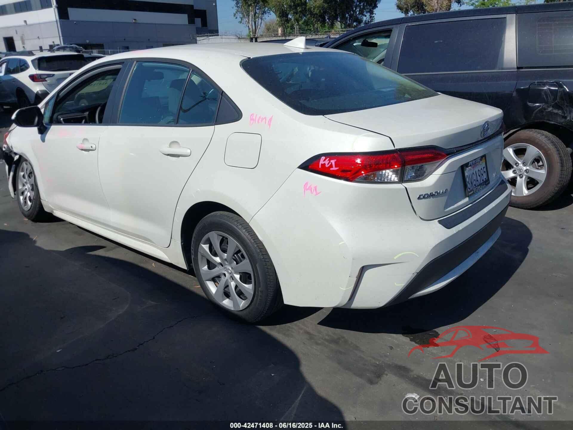 TOYOTA COROLLA 2021 - 5YFEPMAE7MP223294