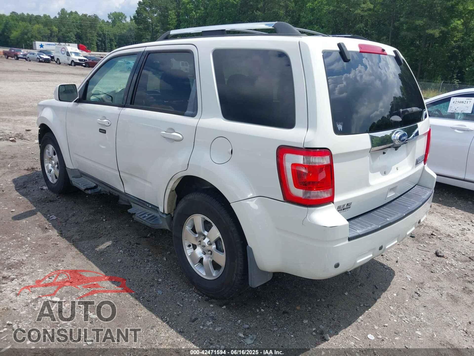 FORD ESCAPE 2012 - 1FMCU0E7XCKA87918