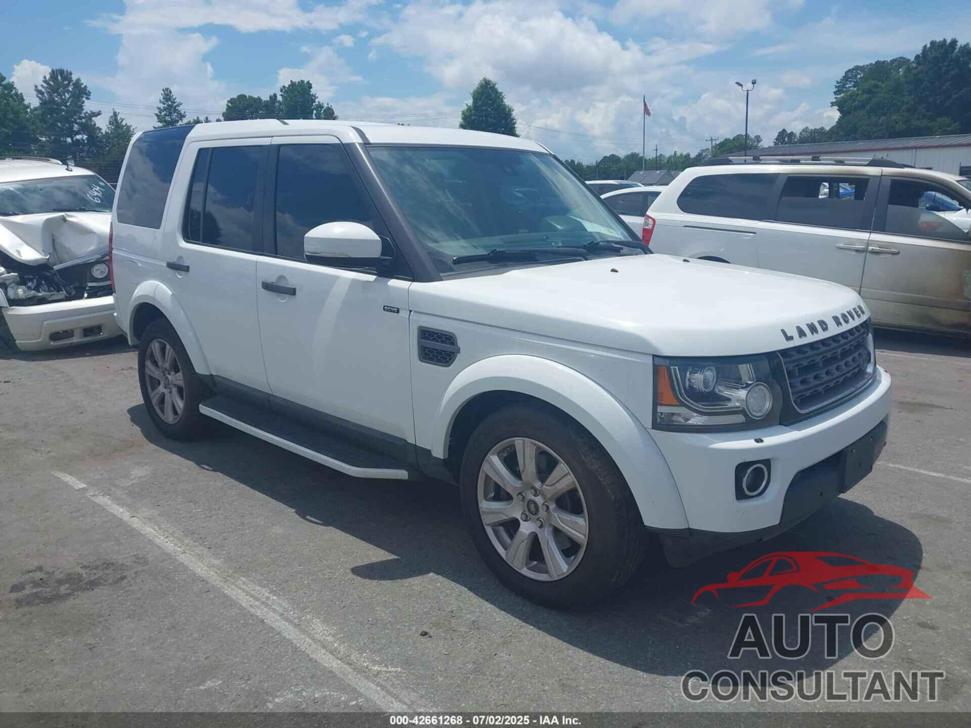 LAND ROVER LR4 2016 - SALAG2V6XGA789182