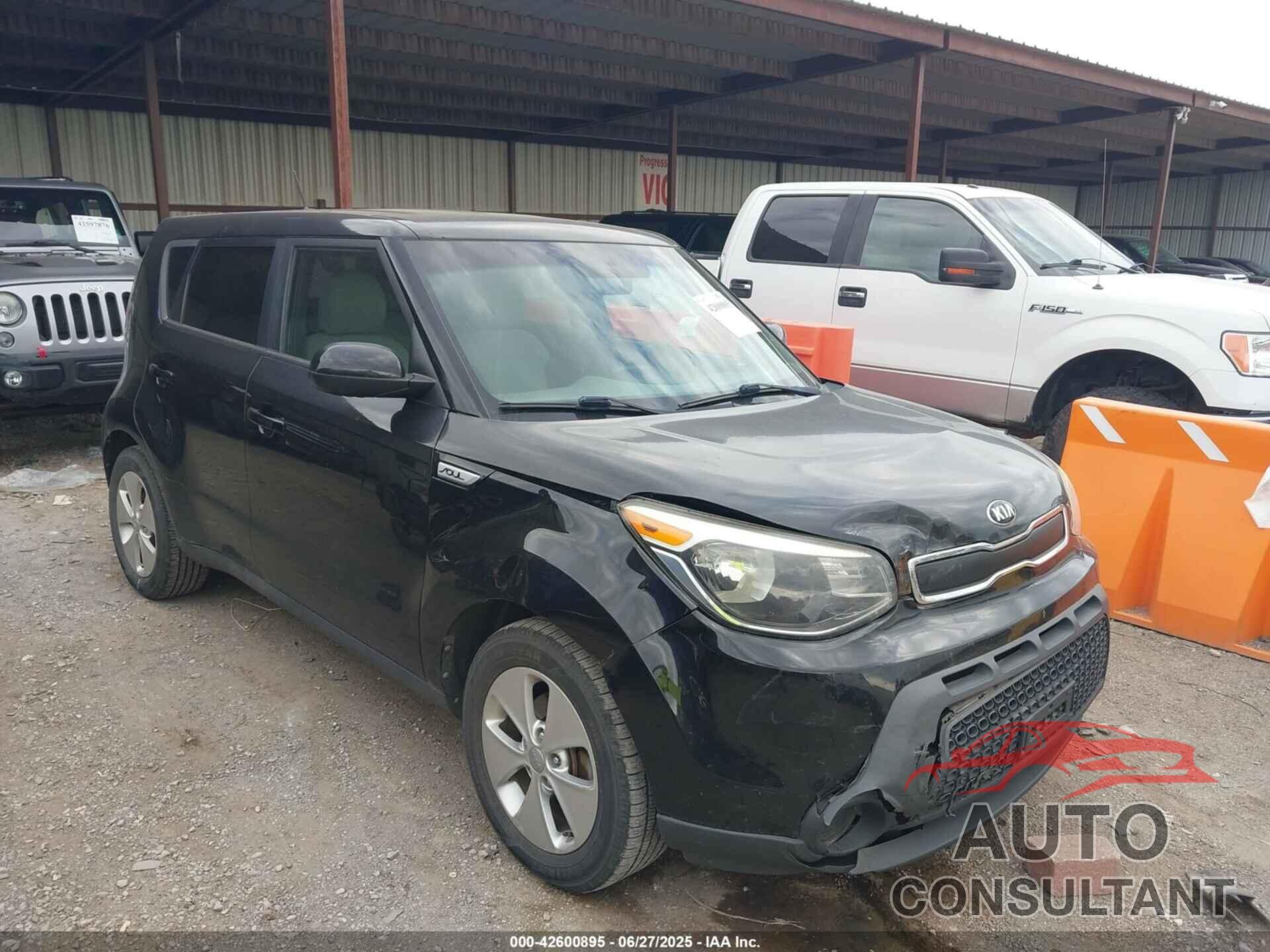 KIA SOUL 2015 - KNDJN2A29F7811782