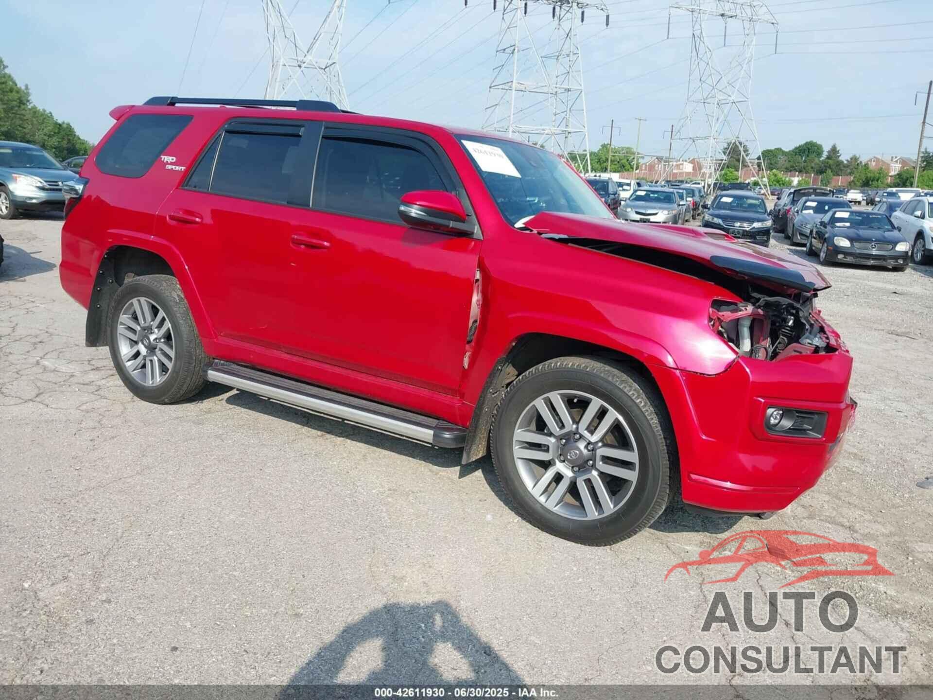 TOYOTA 4RUNNER 2022 - JTESU5JR2N6013405