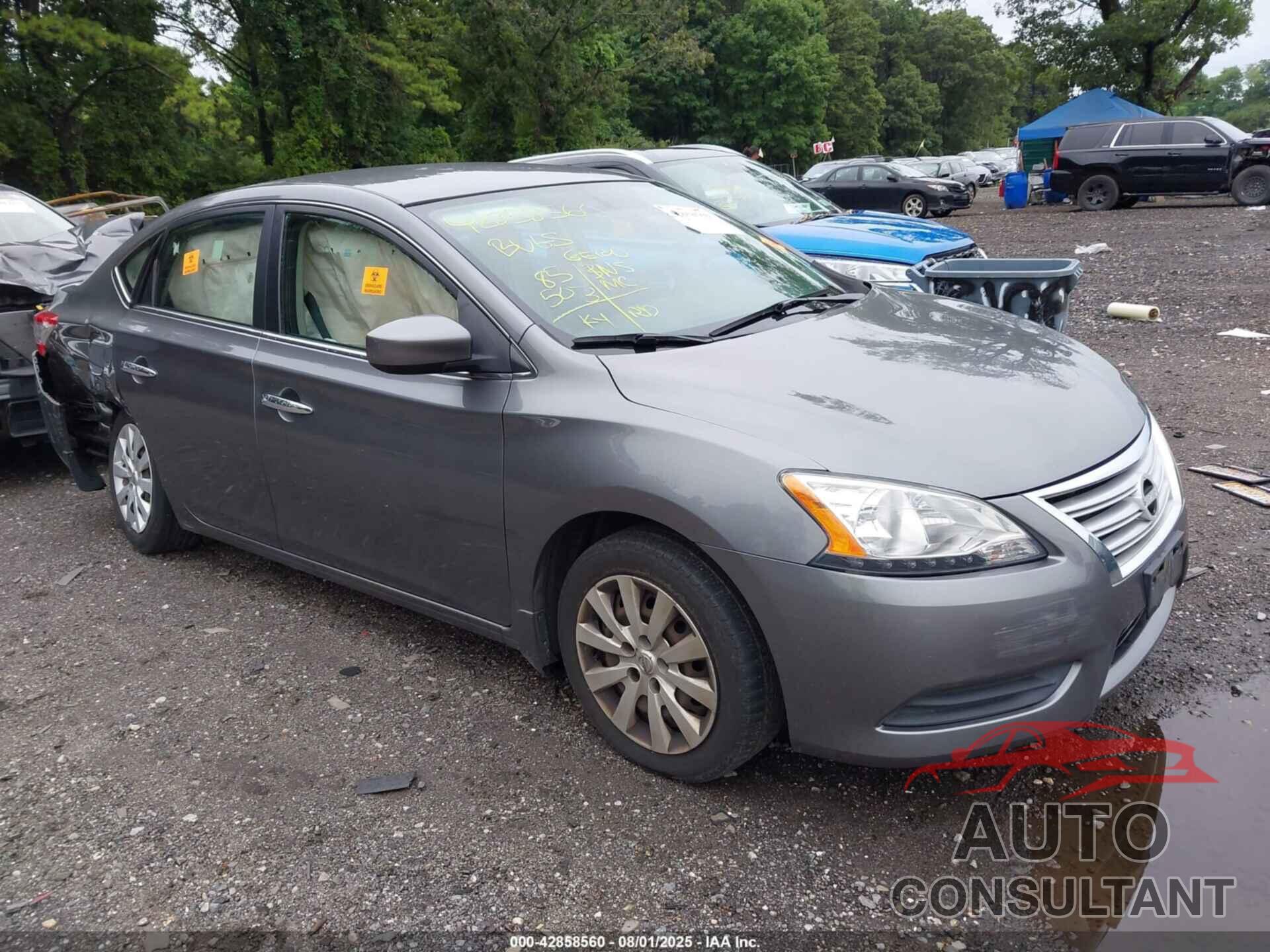 NISSAN SENTRA 2015 - 3N1AB7APXFY371767