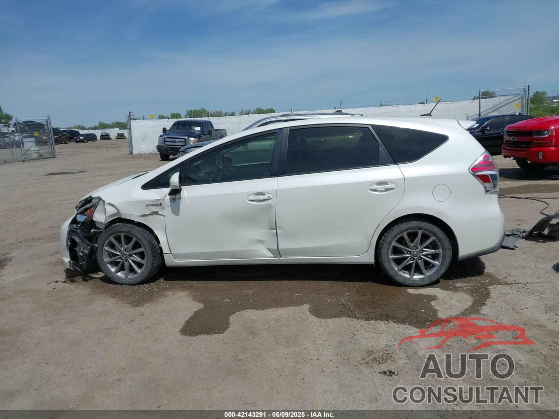 TOYOTA PRIUS V 2016 - JTDZN3EU6GJ047561
